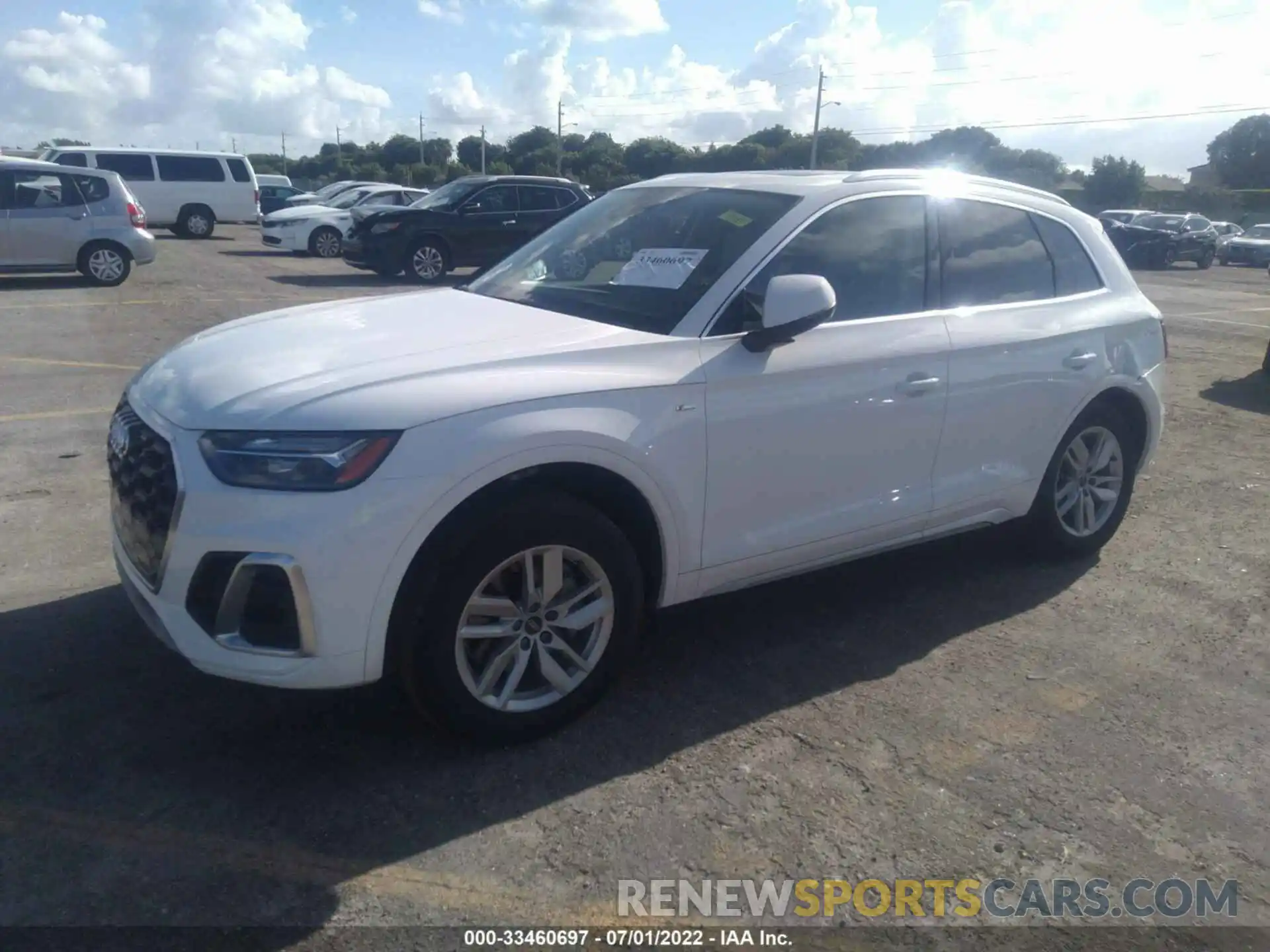 2 Photograph of a damaged car WA1GAAFY7N2056845 AUDI Q5 2022