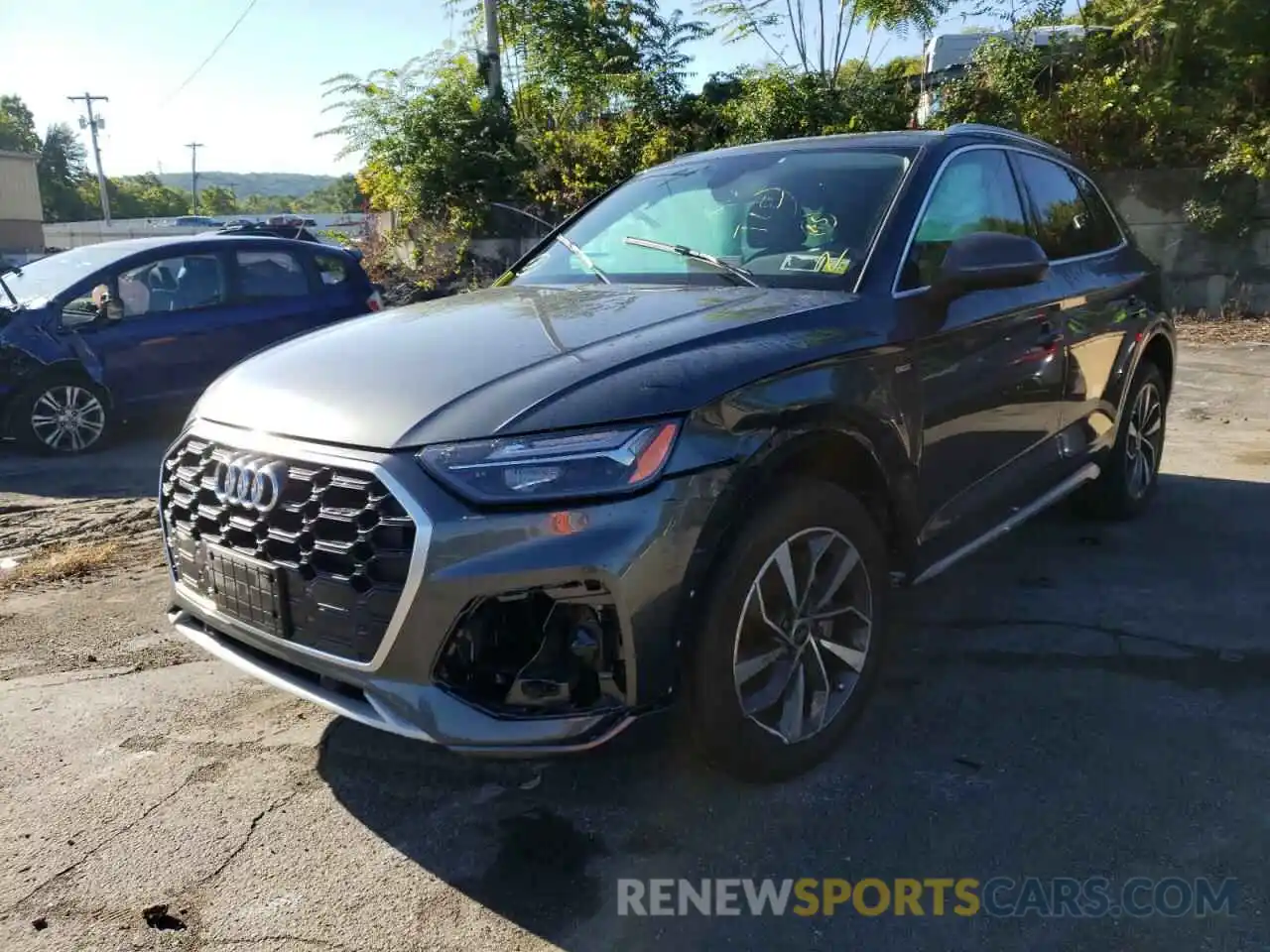 2 Photograph of a damaged car WA1GAAFY7N2105980 AUDI Q5 2022