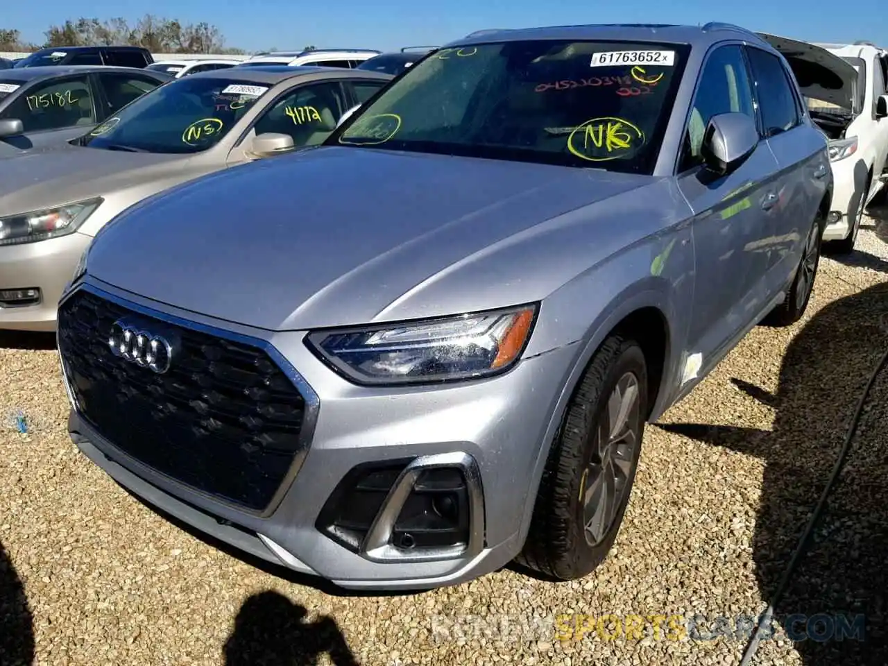 2 Photograph of a damaged car WA1GAAFY8N2033378 AUDI Q5 2022