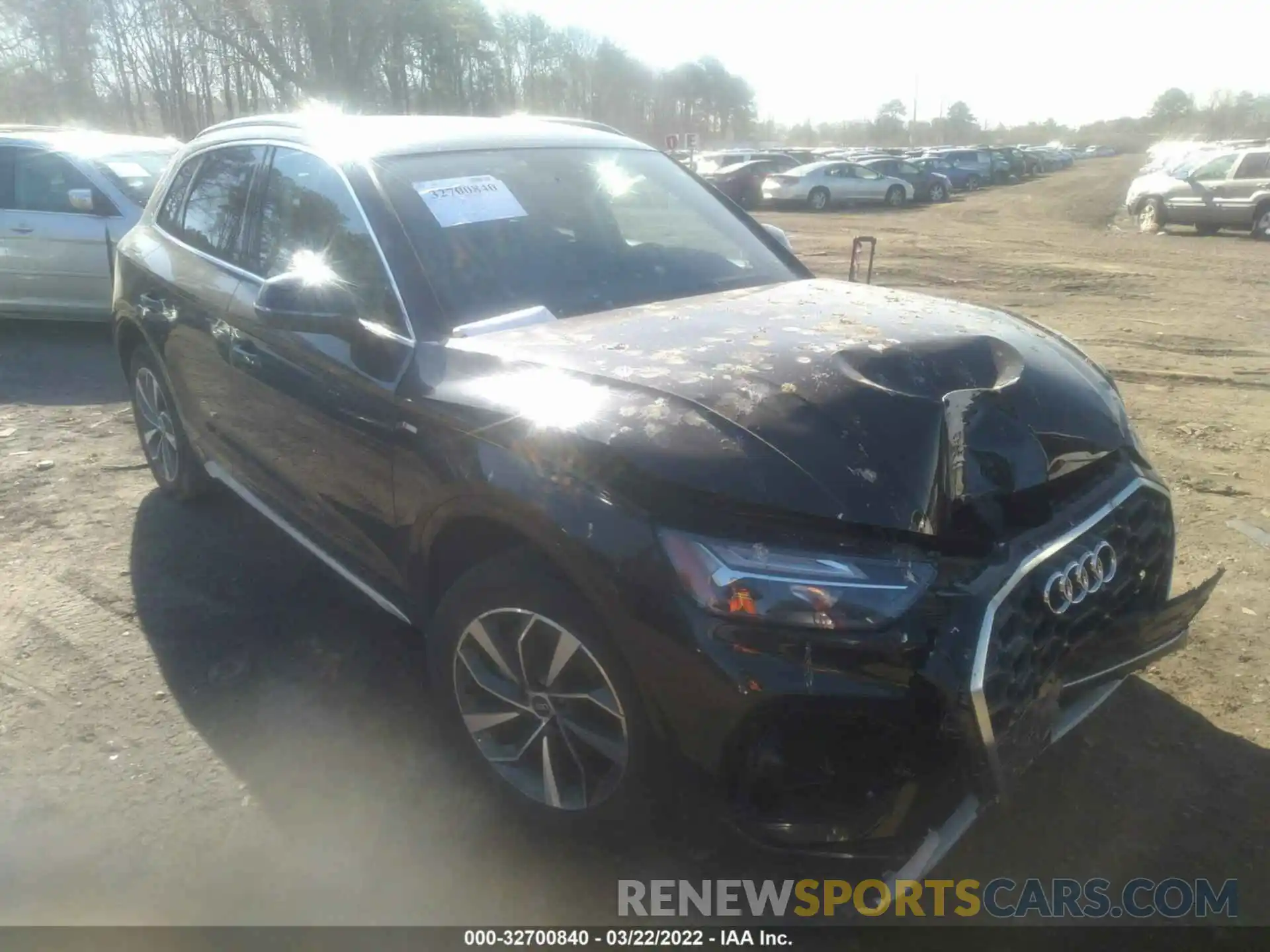 1 Photograph of a damaged car WA1GAAFY8N2048057 AUDI Q5 2022