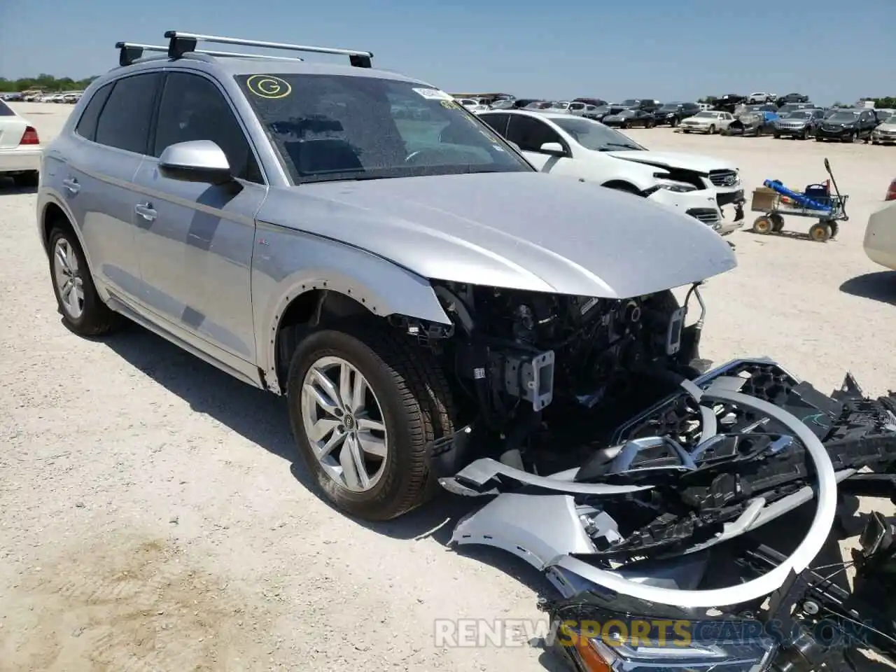 1 Photograph of a damaged car WA1GAAFY8N2071256 AUDI Q5 2022