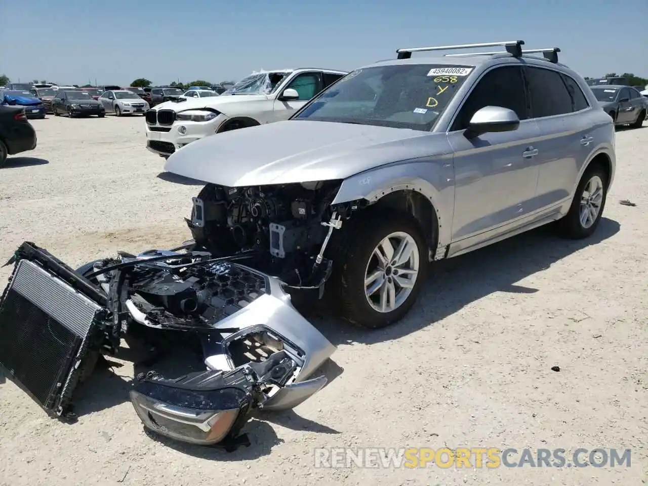 2 Photograph of a damaged car WA1GAAFY8N2071256 AUDI Q5 2022