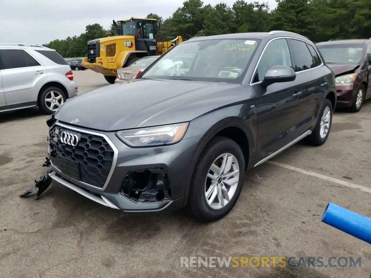 2 Фотография поврежденного автомобиля WA1GAAFY8N2084380 AUDI Q5 2022