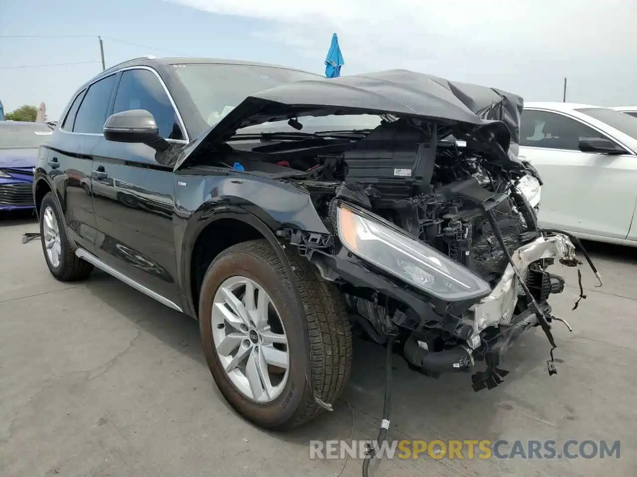 1 Photograph of a damaged car WA1GAAFY9N2004682 AUDI Q5 2022