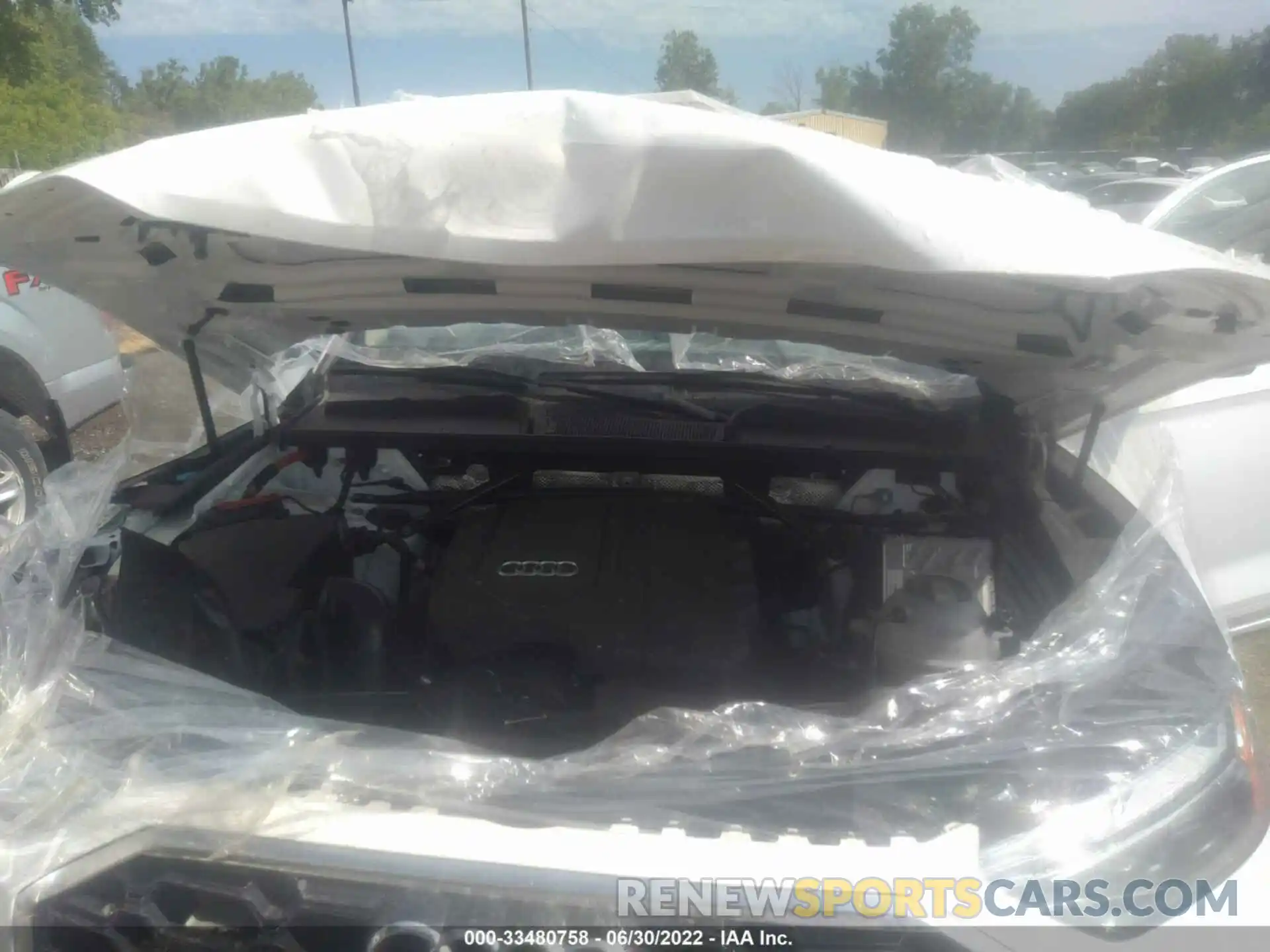 10 Photograph of a damaged car WA1GAAFYXN2016596 AUDI Q5 2022