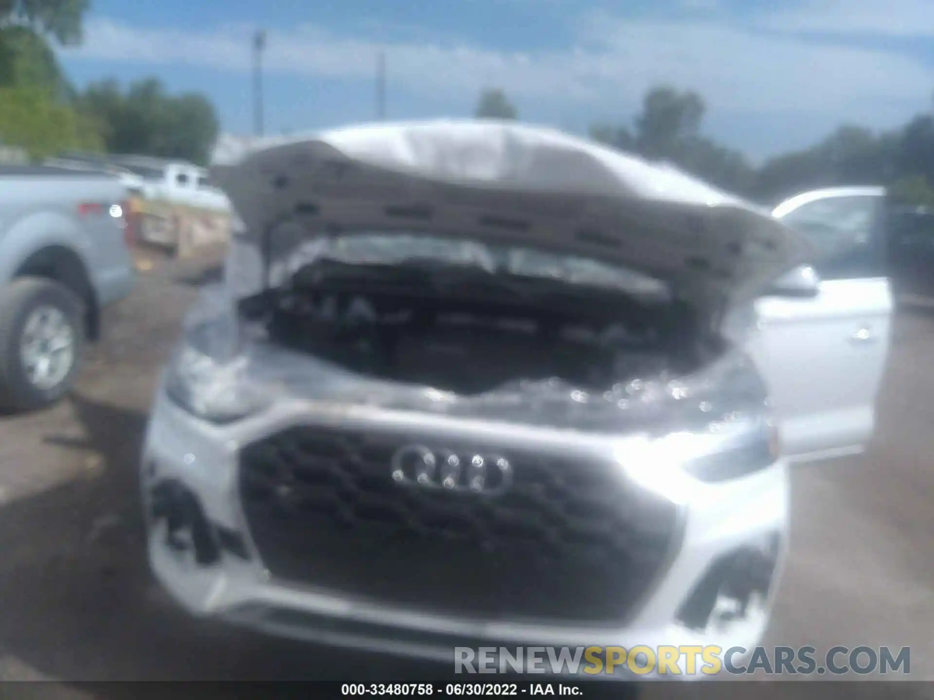 6 Photograph of a damaged car WA1GAAFYXN2016596 AUDI Q5 2022