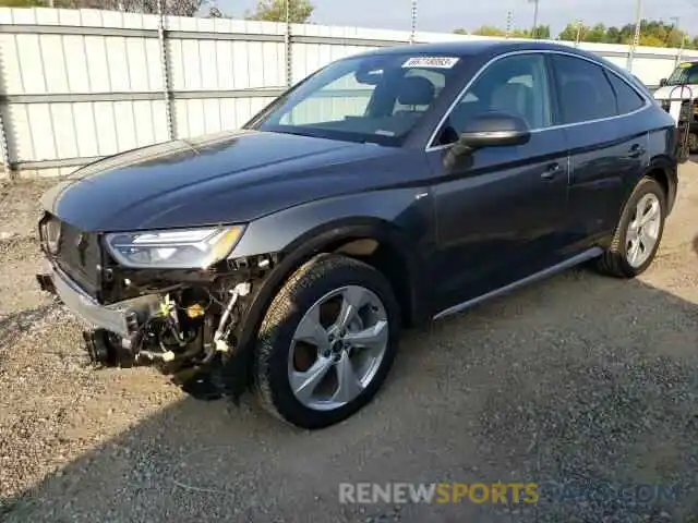 1 Photograph of a damaged car WA15AAFY8P2062180 AUDI Q5 2023