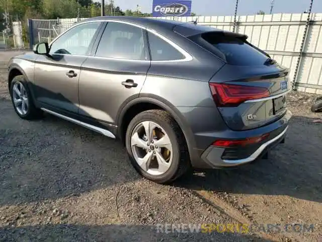 2 Photograph of a damaged car WA15AAFY8P2062180 AUDI Q5 2023