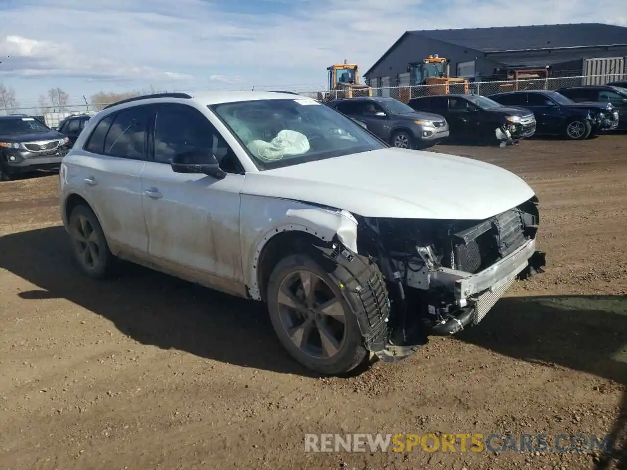 4 Photograph of a damaged car WA1ABAFY4P2117221 AUDI Q5 2023