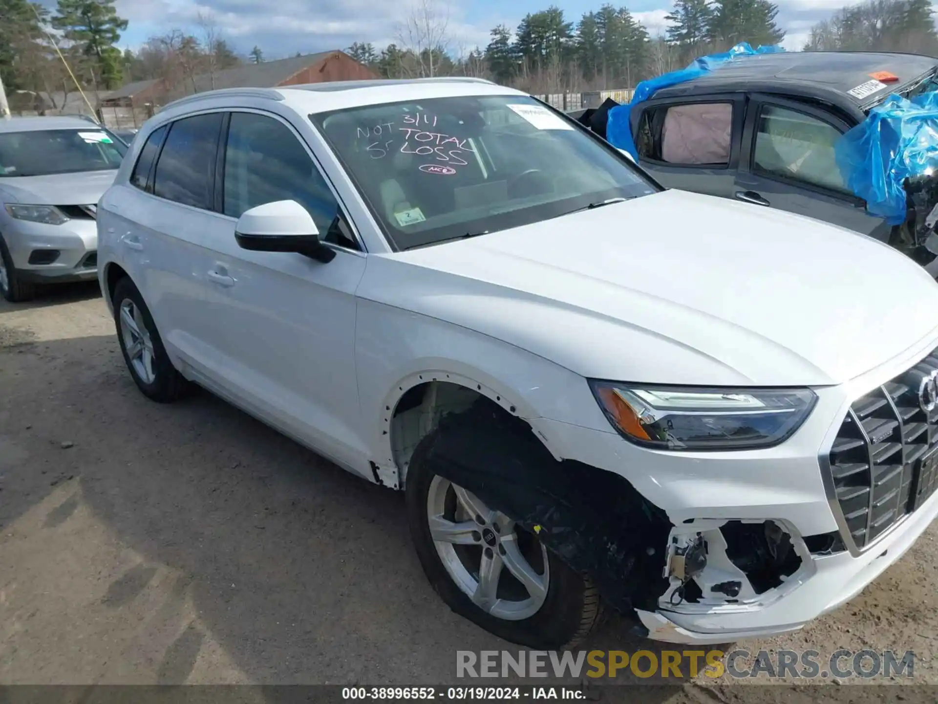 13 Photograph of a damaged car WA1ABAFY9P2086144 AUDI Q5 2023