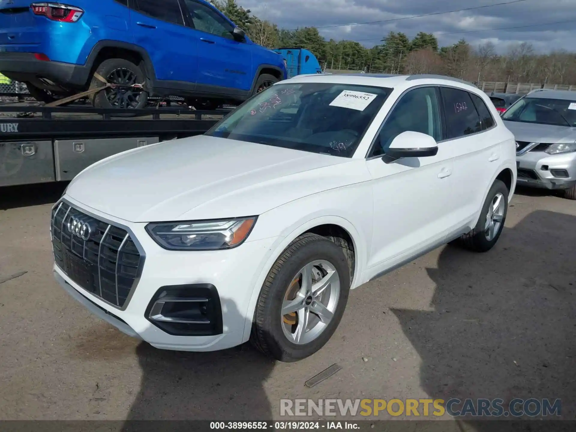 2 Photograph of a damaged car WA1ABAFY9P2086144 AUDI Q5 2023