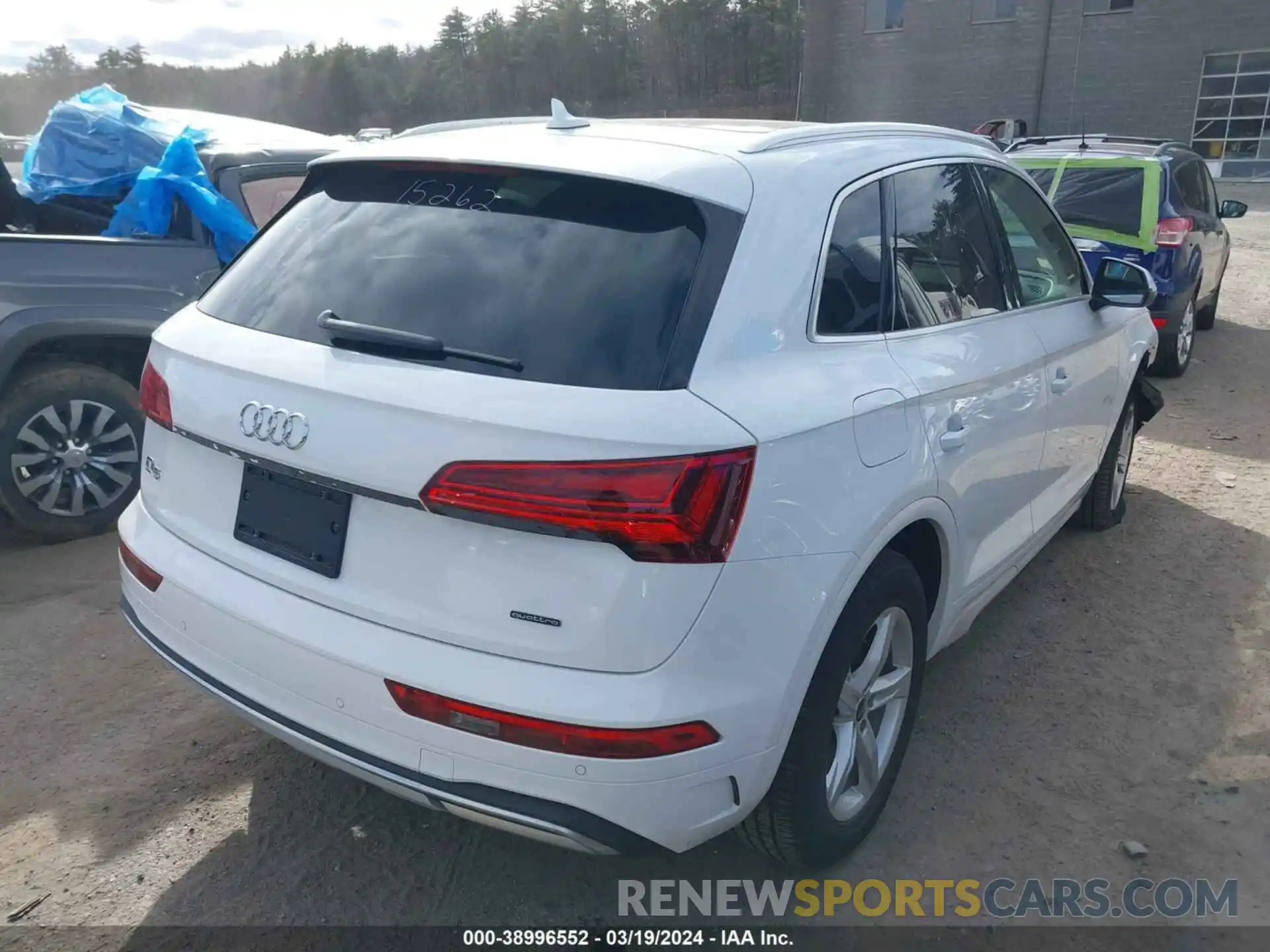 4 Photograph of a damaged car WA1ABAFY9P2086144 AUDI Q5 2023