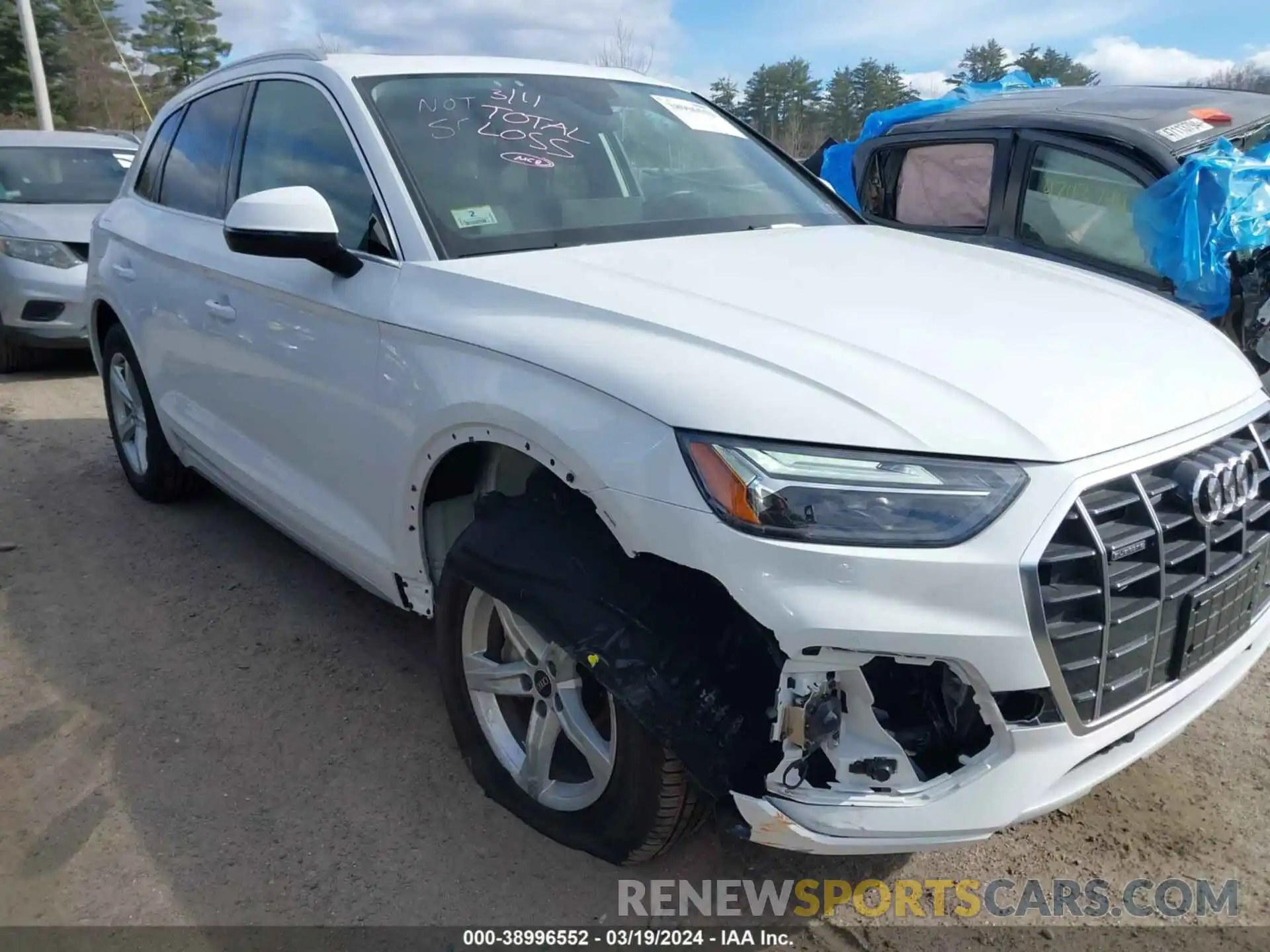 6 Photograph of a damaged car WA1ABAFY9P2086144 AUDI Q5 2023