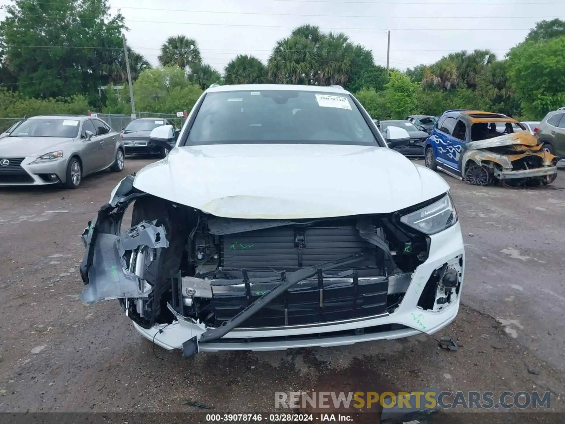 12 Photograph of a damaged car WA1BBAFY0P2085517 AUDI Q5 2023