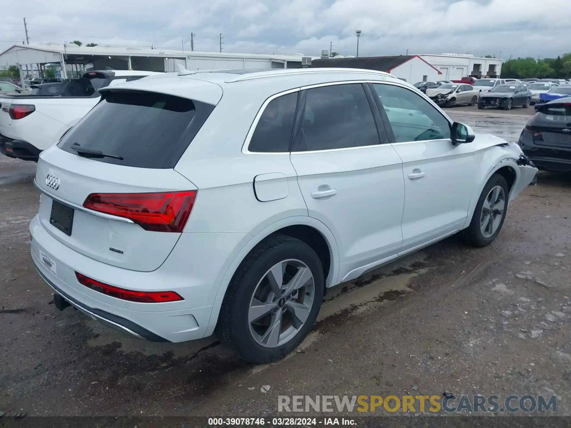 4 Фотография поврежденного автомобиля WA1BBAFY0P2085517 AUDI Q5 2023