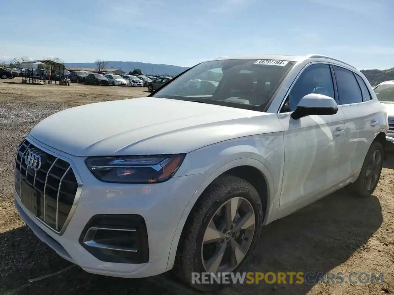 1 Photograph of a damaged car WA1BBAFY8P2152610 AUDI Q5 2023