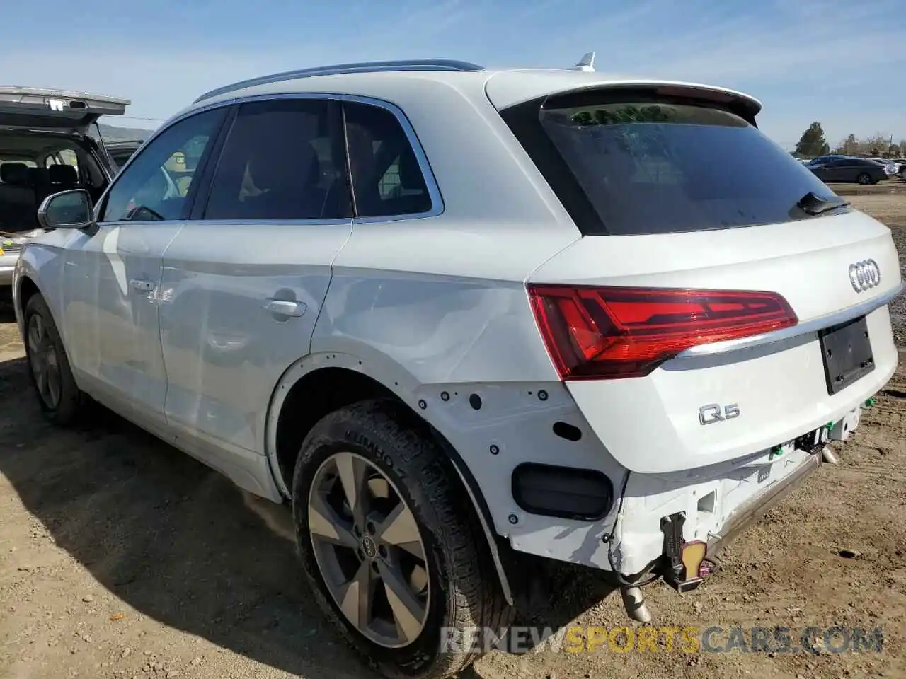 2 Photograph of a damaged car WA1BBAFY8P2152610 AUDI Q5 2023