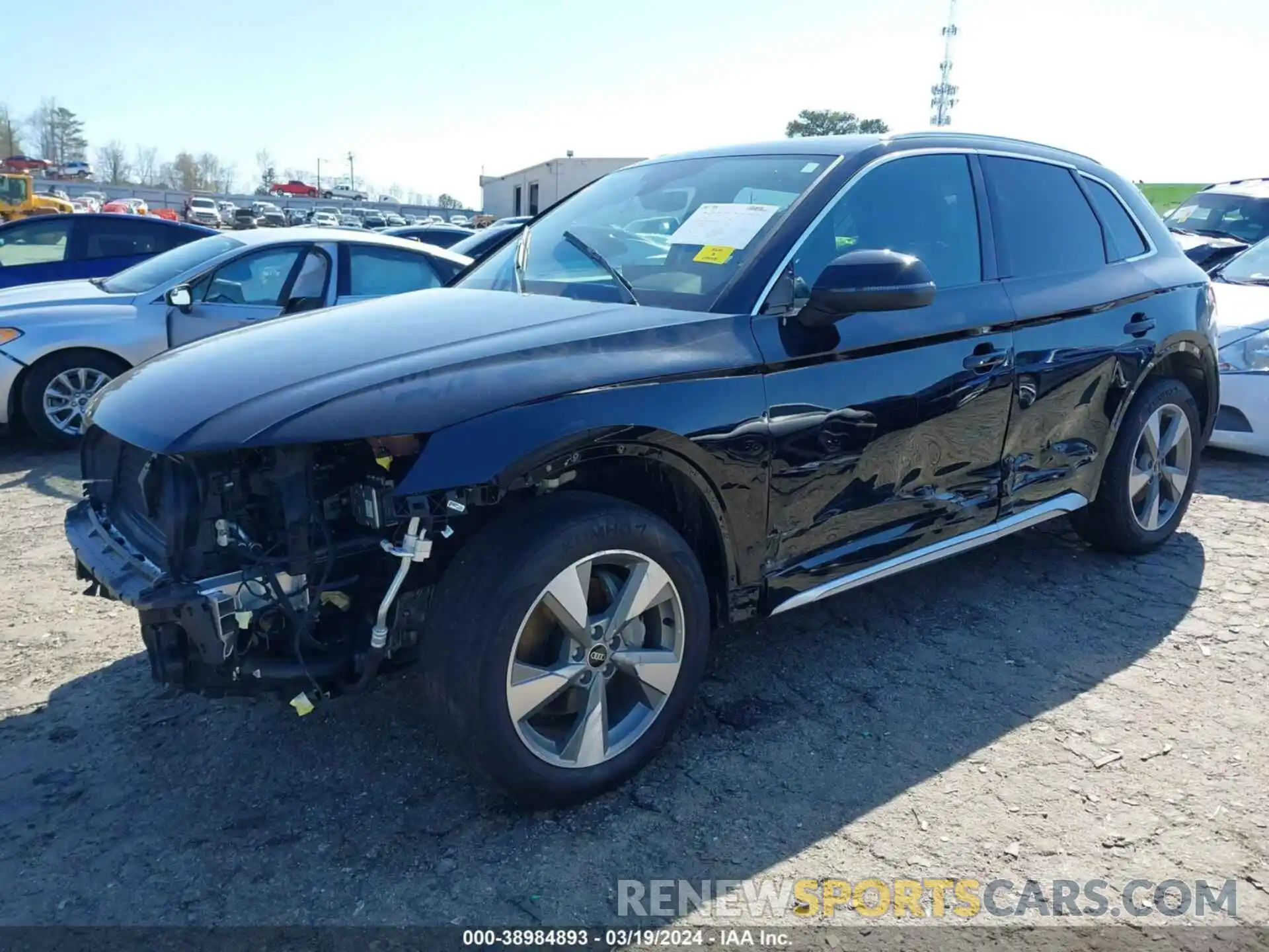 2 Photograph of a damaged car WA1BBAFYXP2004507 AUDI Q5 2023