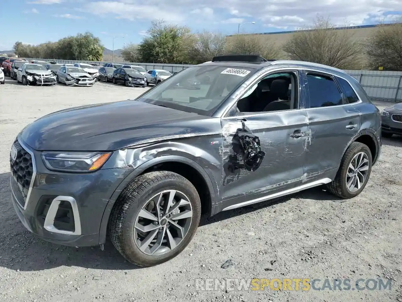 1 Photograph of a damaged car WA1EAAFY2P2160959 AUDI Q5 2023