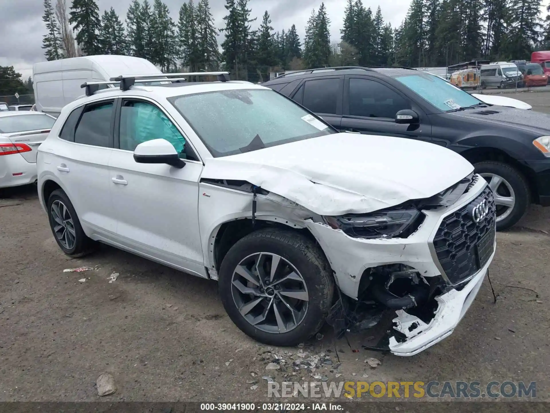 1 Photograph of a damaged car WA1EAAFY5P2099655 AUDI Q5 2023