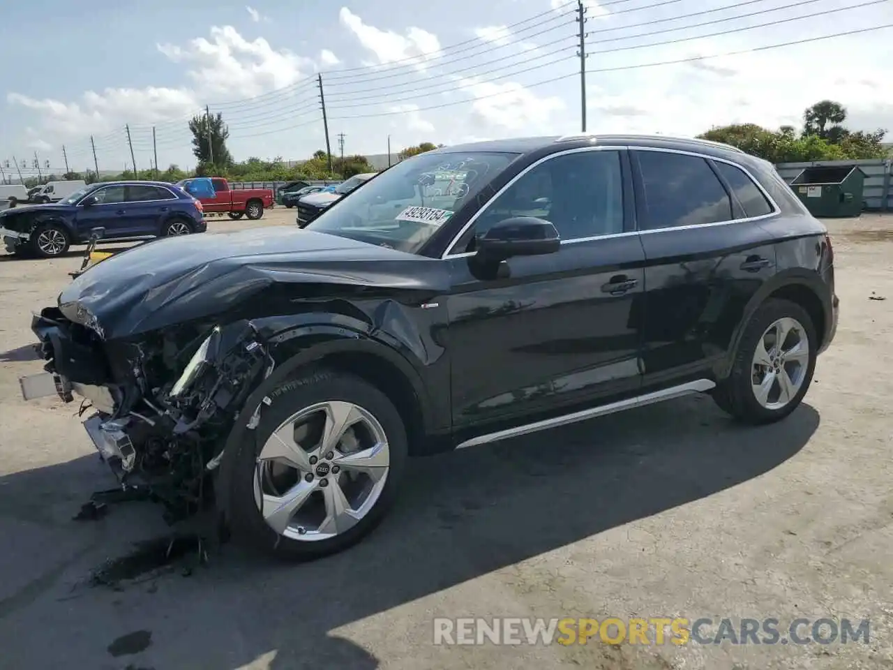 1 Photograph of a damaged car WA1EAAFY6P2042316 AUDI Q5 2023