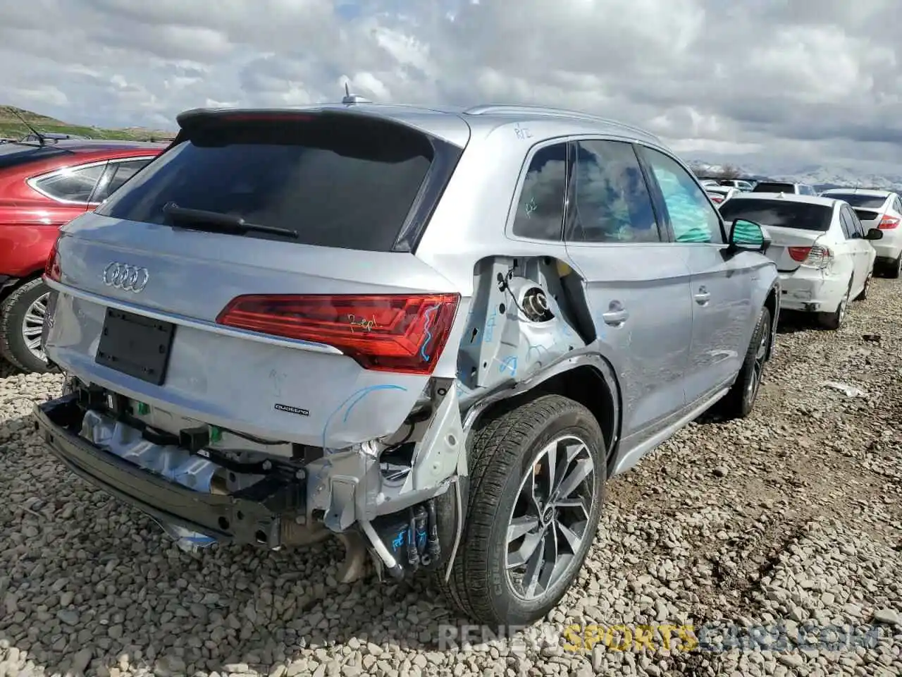 3 Фотография поврежденного автомобиля WA1EAAFY8P2003467 AUDI Q5 2023