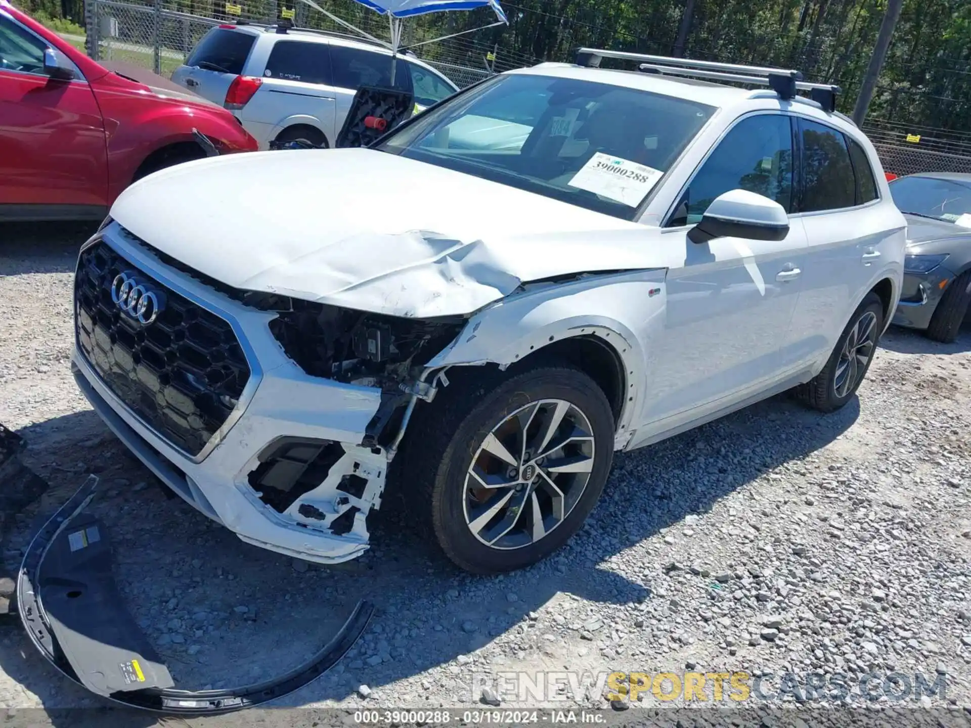 2 Photograph of a damaged car WA1EAAFY8P2057240 AUDI Q5 2023