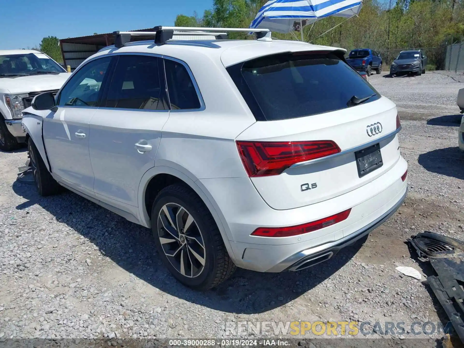 3 Фотография поврежденного автомобиля WA1EAAFY8P2057240 AUDI Q5 2023