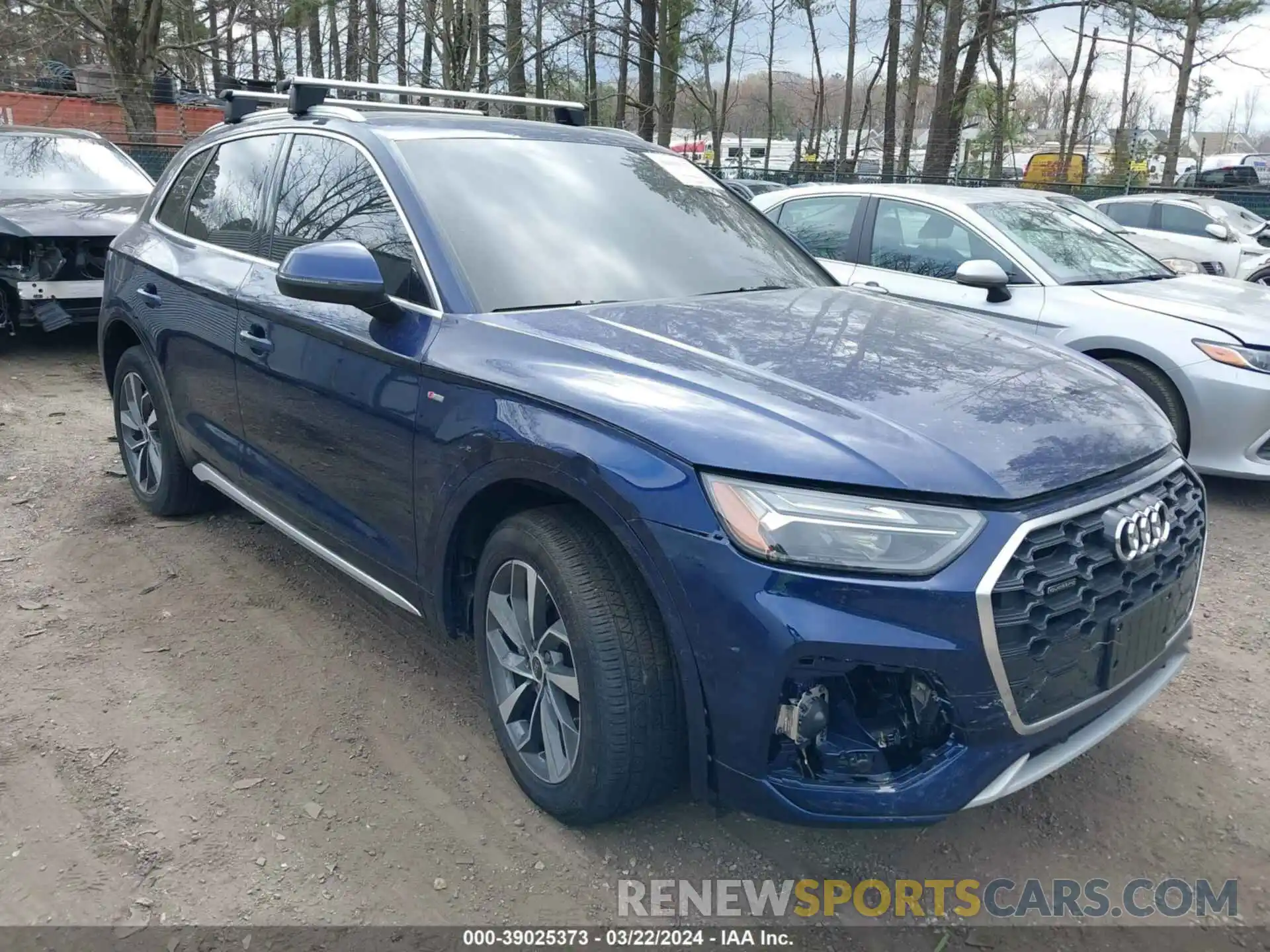 1 Фотография поврежденного автомобиля WA1EAAFYXP2059281 AUDI Q5 2023