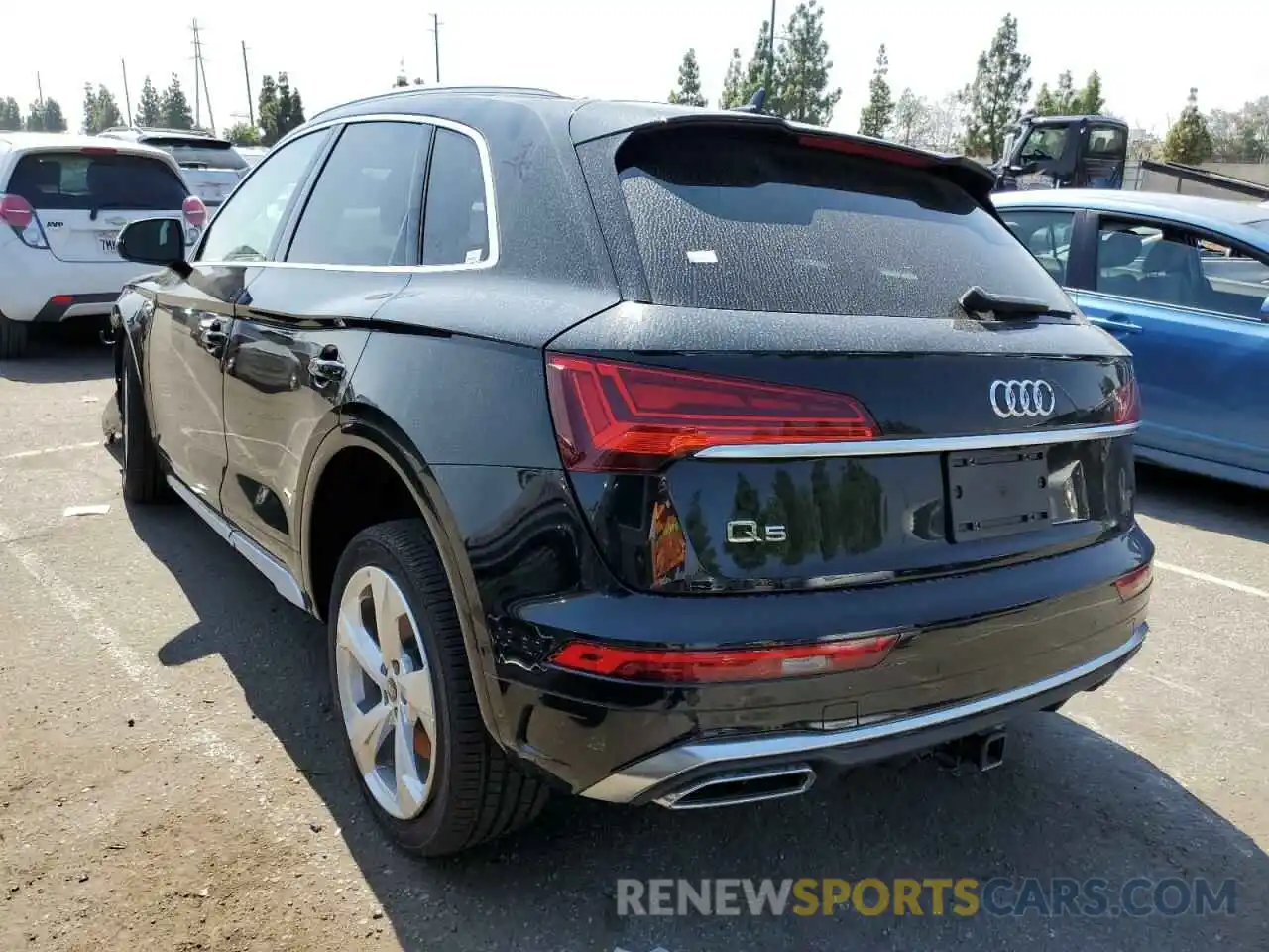 2 Фотография поврежденного автомобиля WA1FAAFY1P2066608 AUDI Q5 2023