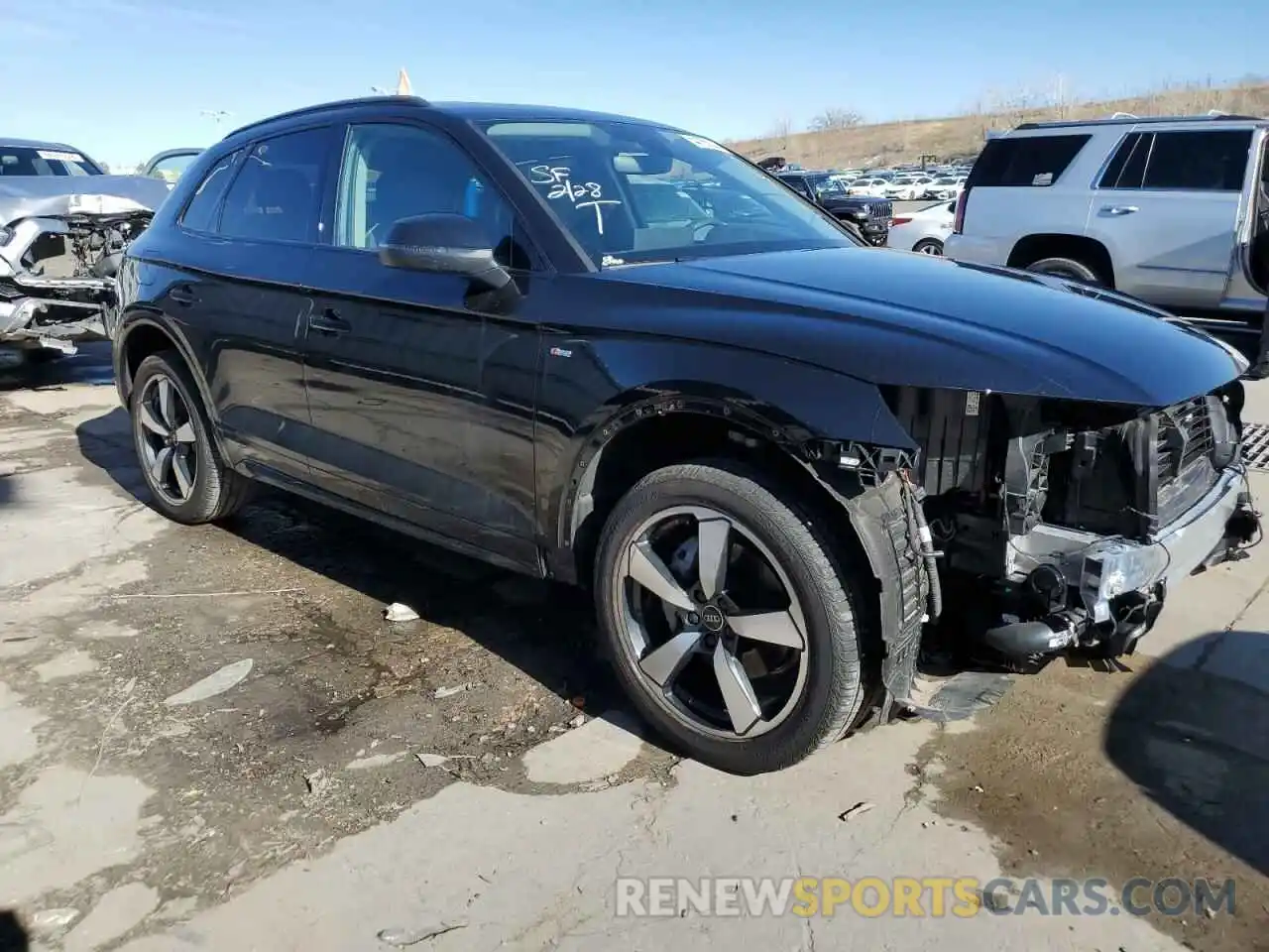 4 Photograph of a damaged car WA1FAAFYXP2033459 AUDI Q5 2023