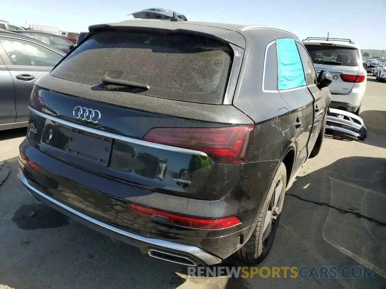 3 Фотография поврежденного автомобиля WA1G2AFY8P2091782 AUDI Q5 2023