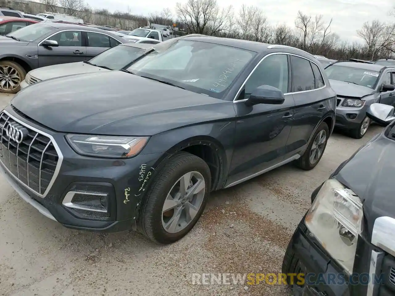 1 Photograph of a damaged car WA1ABAFY9R2015657 AUDI Q5 2024