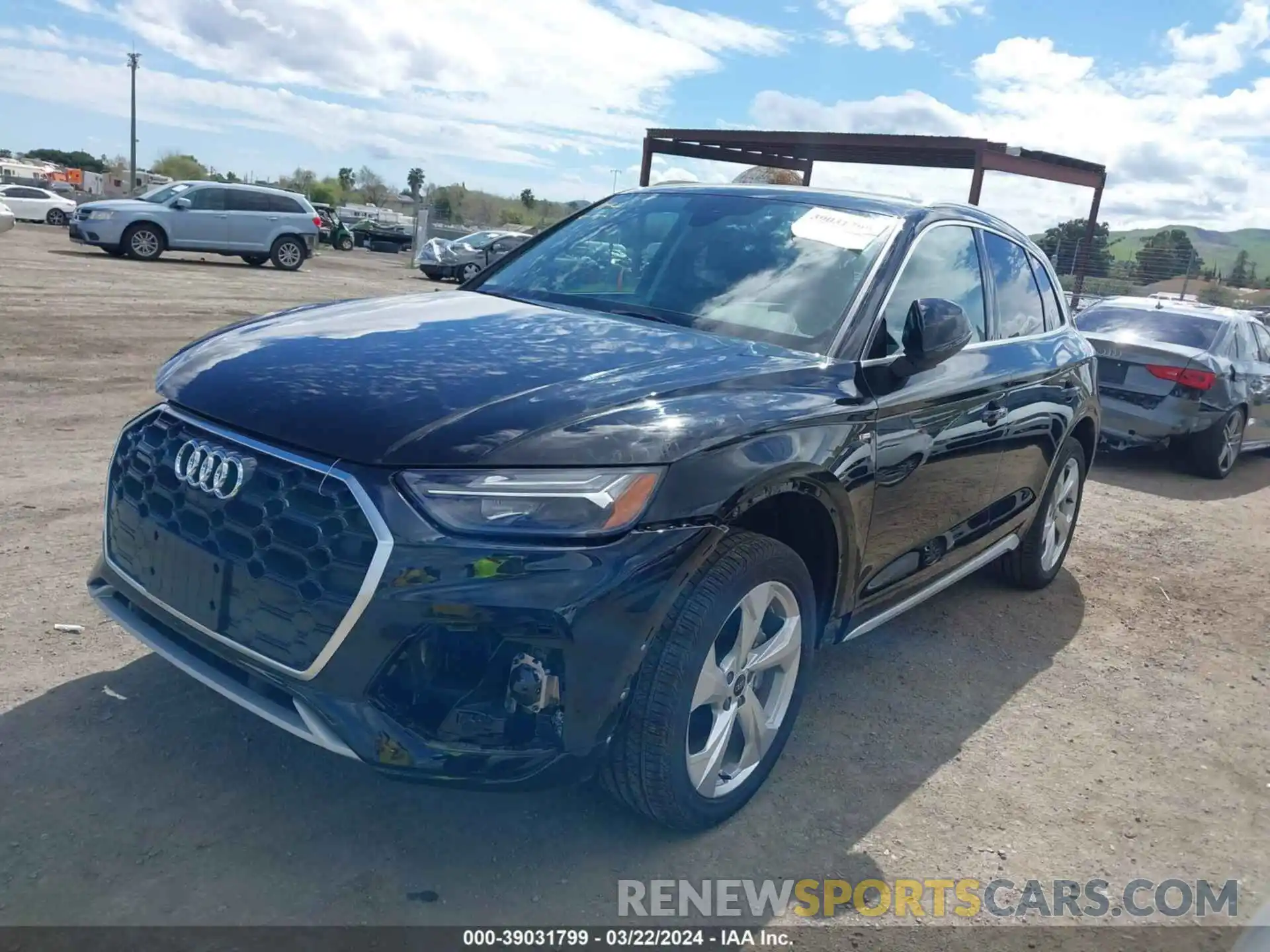 2 Фотография поврежденного автомобиля WA1EAAFY4R2003095 AUDI Q5 2024