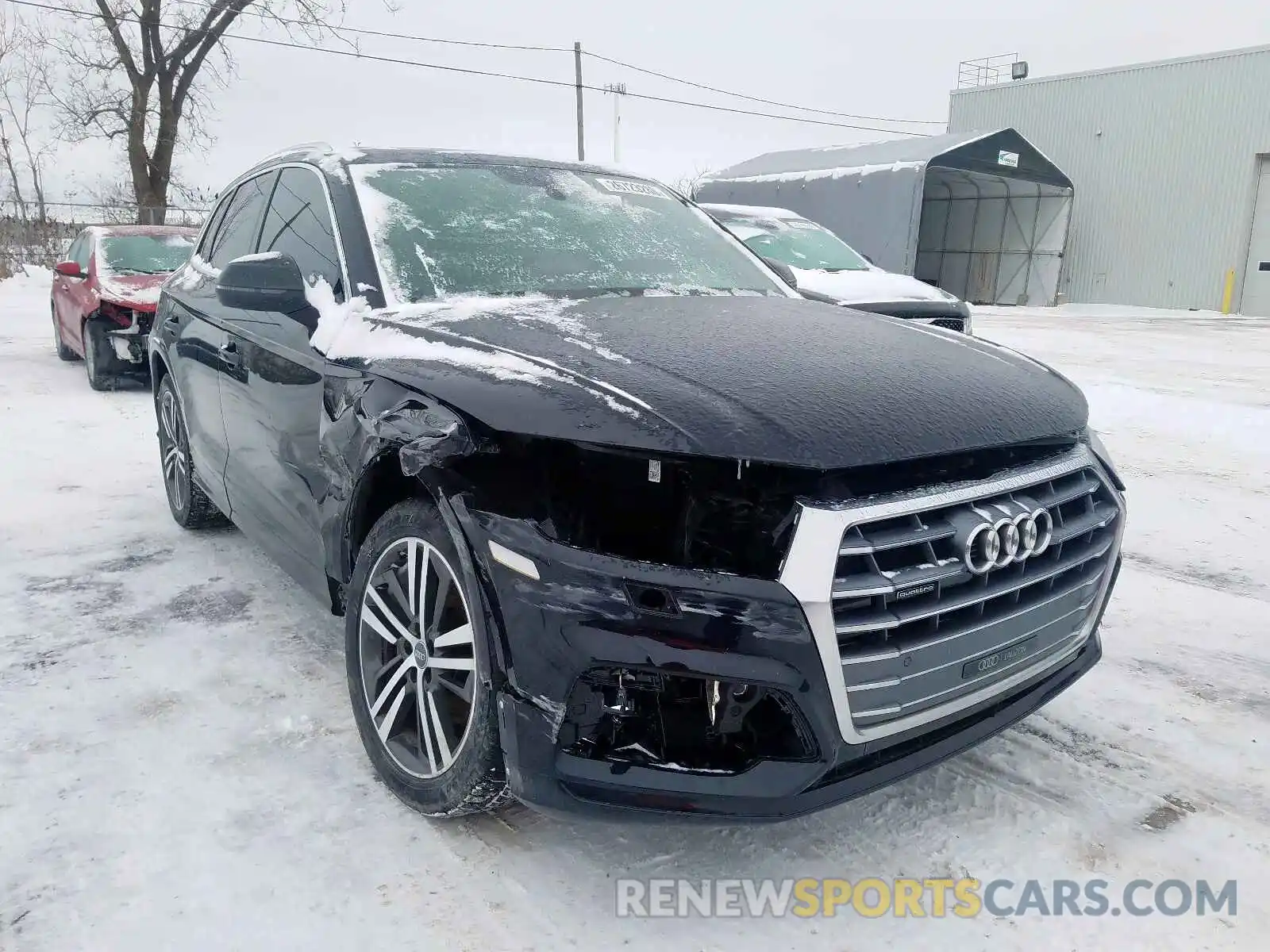 1 Фотография поврежденного автомобиля WA1ENAFY1K2100233 AUDI Q5 PROGRES 2019