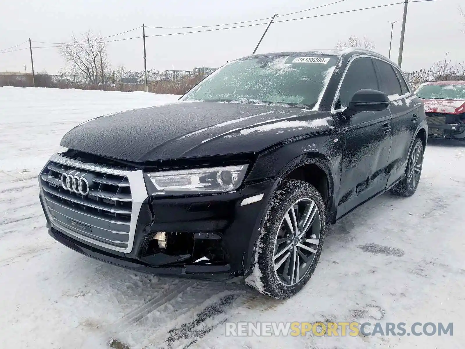 2 Фотография поврежденного автомобиля WA1ENAFY1K2100233 AUDI Q5 PROGRES 2019