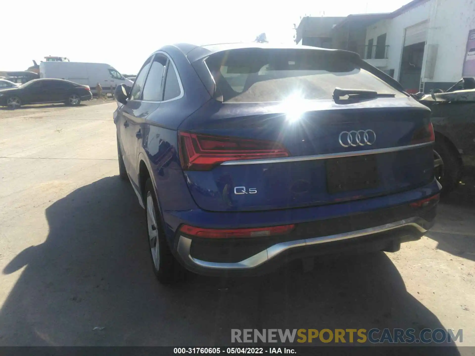 3 Photograph of a damaged car WA15AAFY0M2125588 AUDI Q5 SPORTBACK 2021