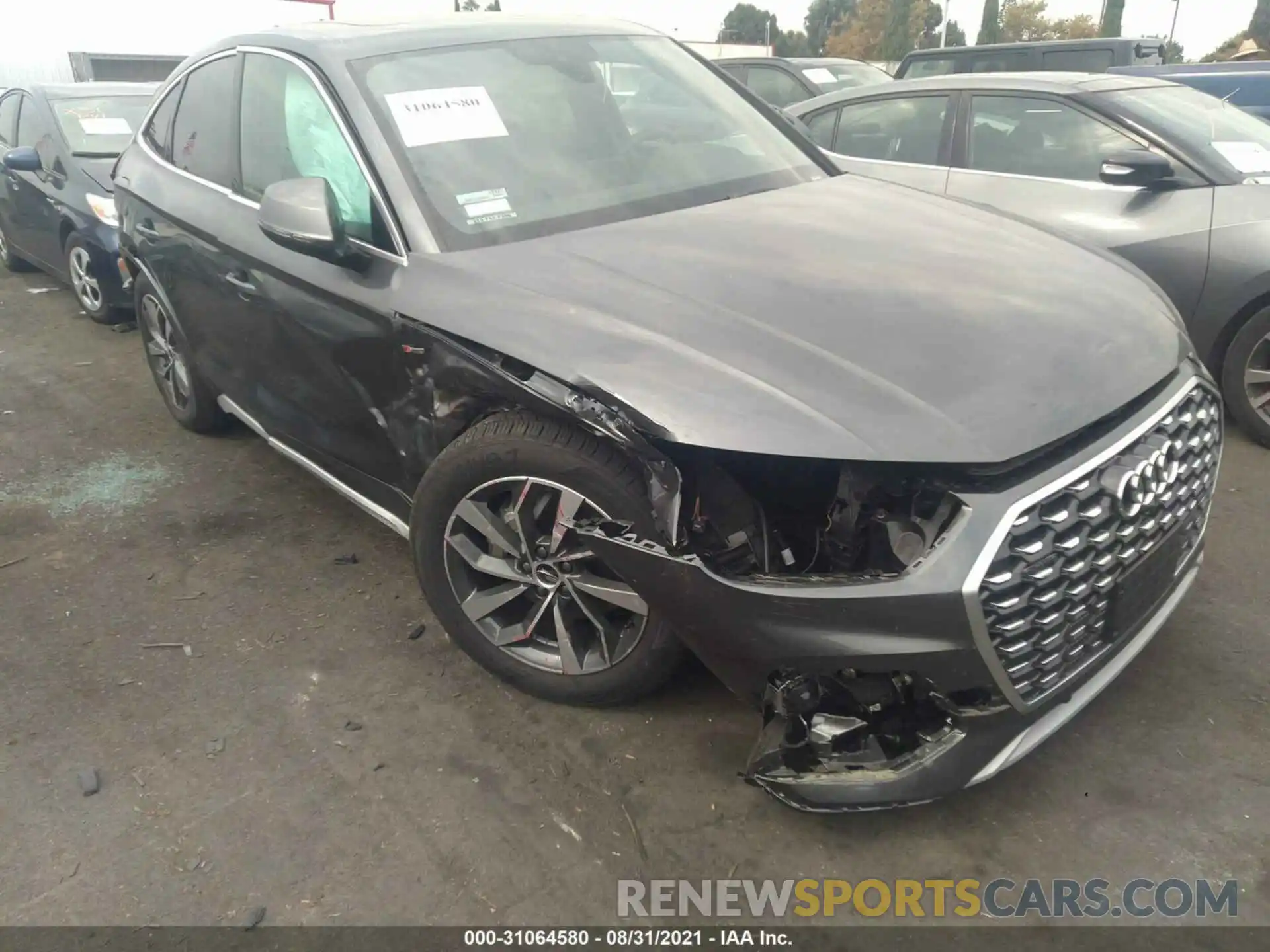 6 Photograph of a damaged car WA15AAFY2M2093629 AUDI Q5 SPORTBACK 2021