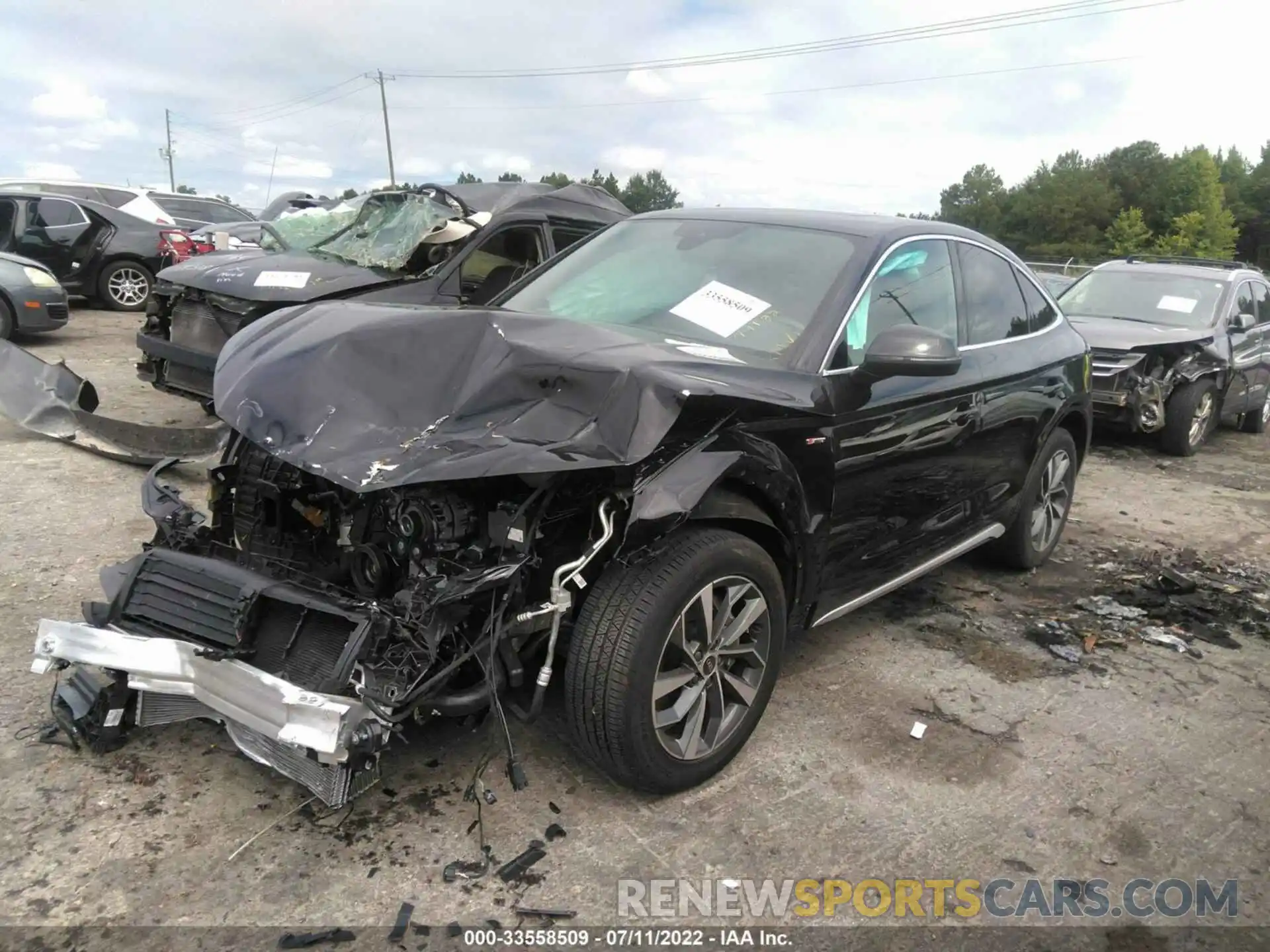 2 Photograph of a damaged car WA15AAFY3M2080940 AUDI Q5 SPORTBACK 2021