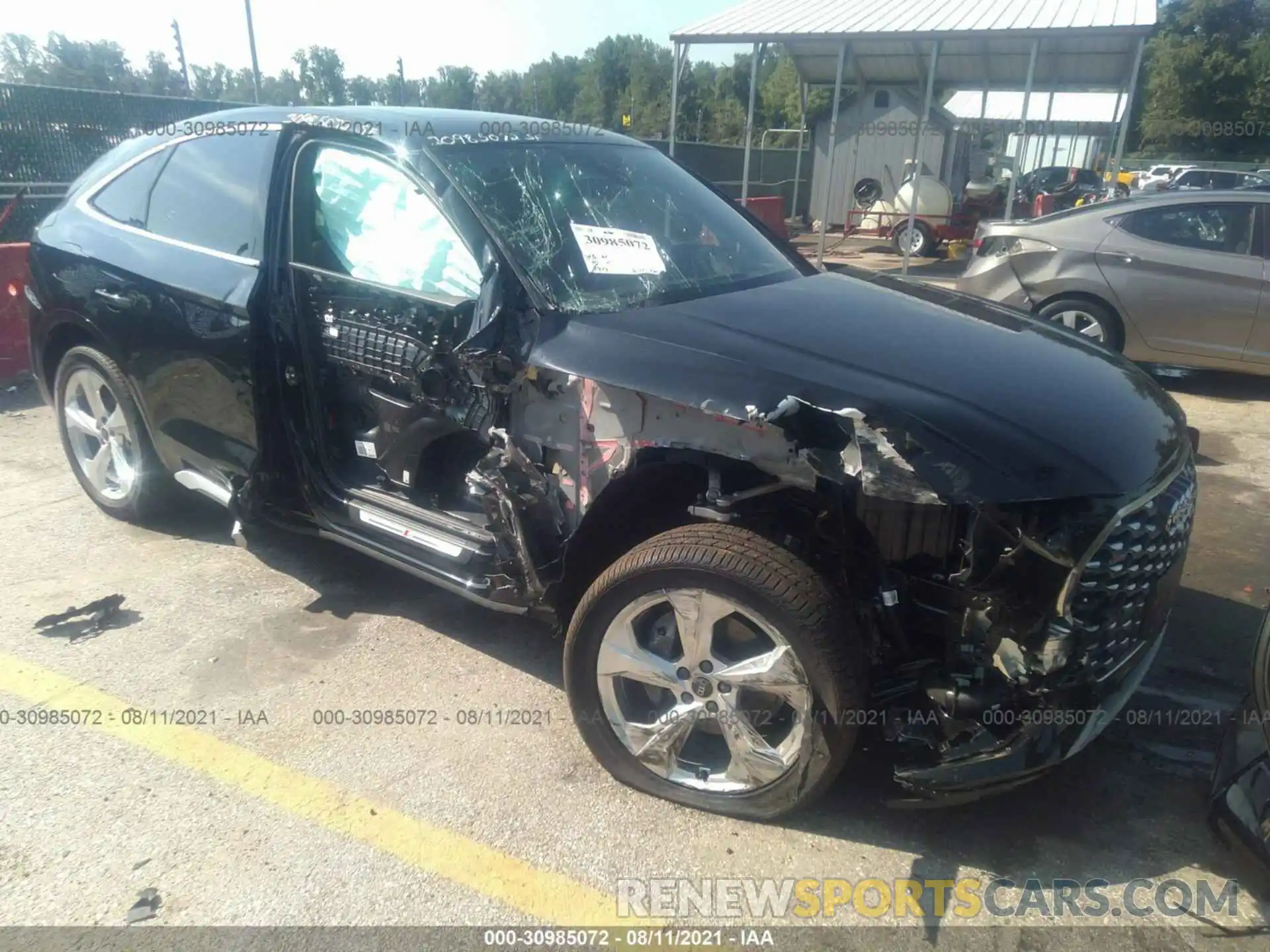 1 Photograph of a damaged car WA15AAFY4M2089694 AUDI Q5 SPORTBACK 2021