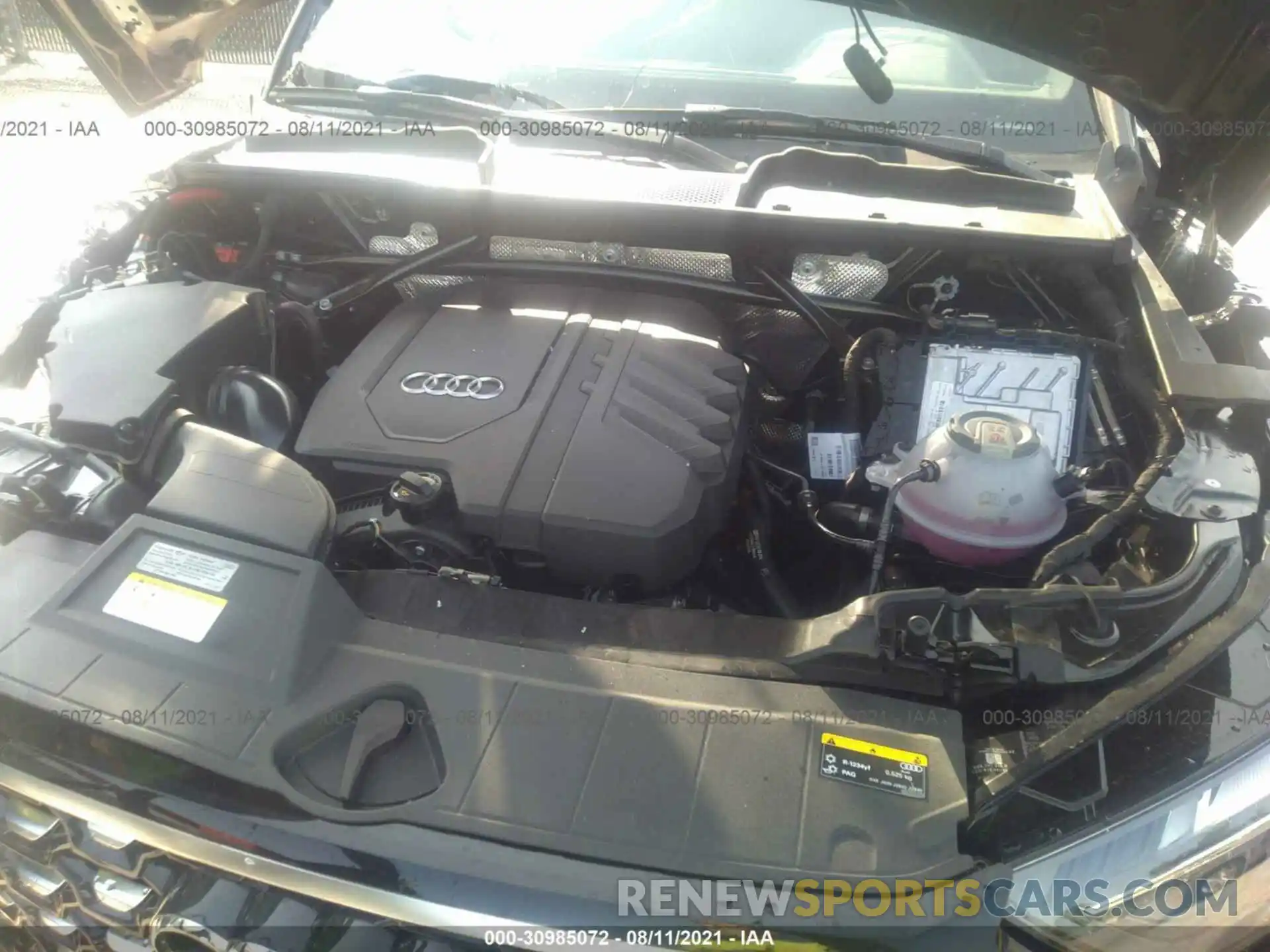 10 Photograph of a damaged car WA15AAFY4M2089694 AUDI Q5 SPORTBACK 2021