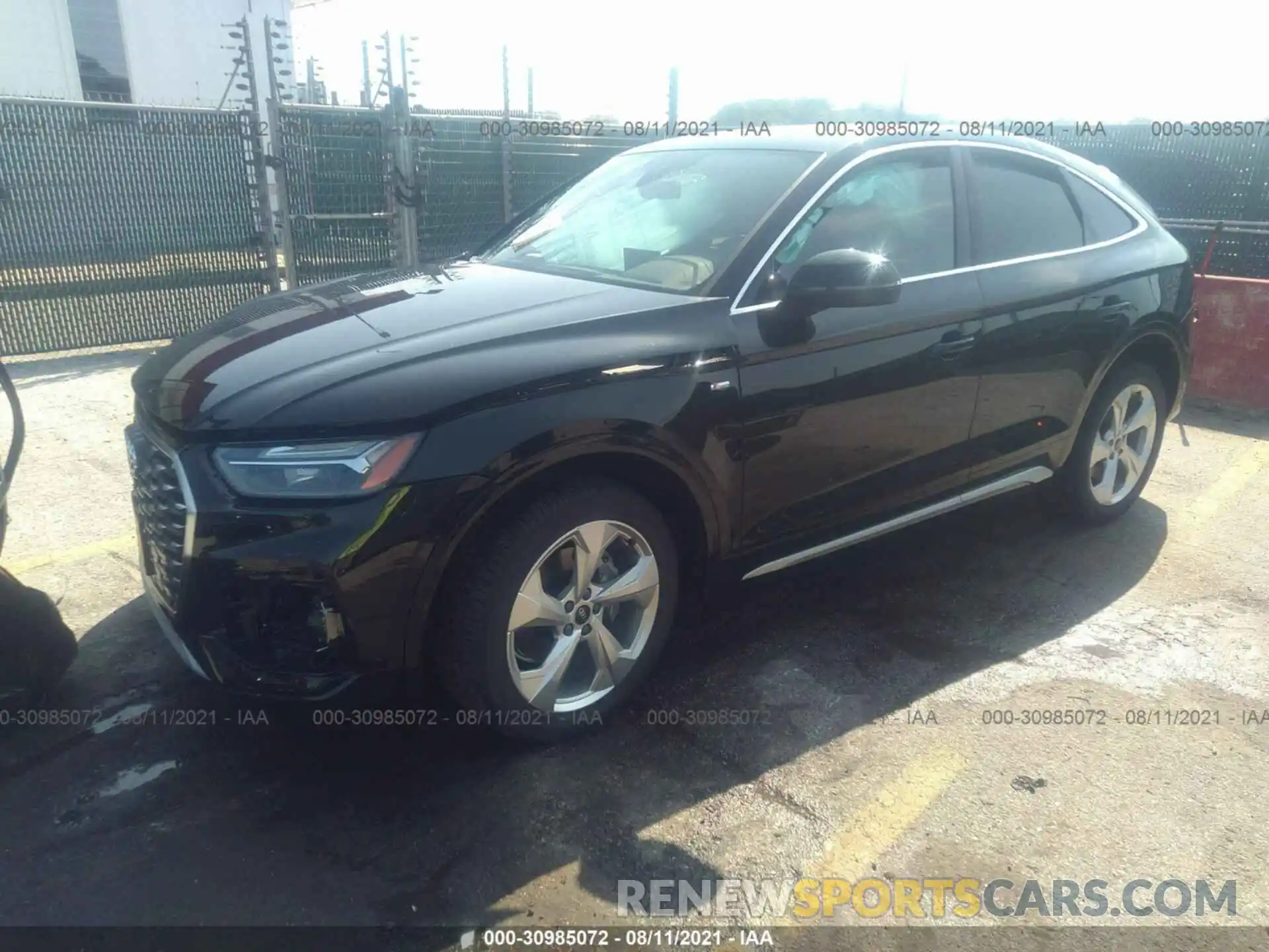 2 Photograph of a damaged car WA15AAFY4M2089694 AUDI Q5 SPORTBACK 2021