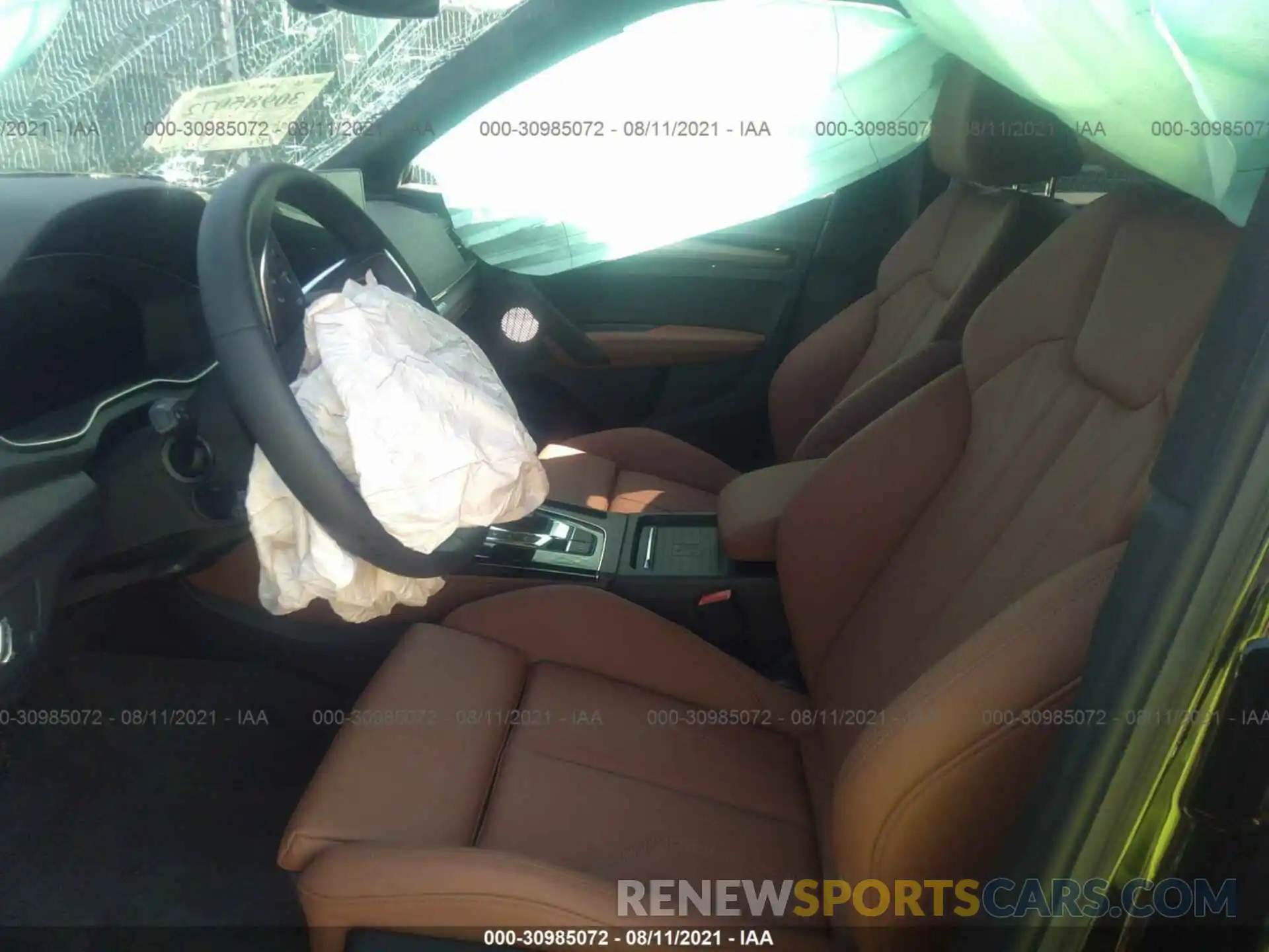 5 Photograph of a damaged car WA15AAFY4M2089694 AUDI Q5 SPORTBACK 2021