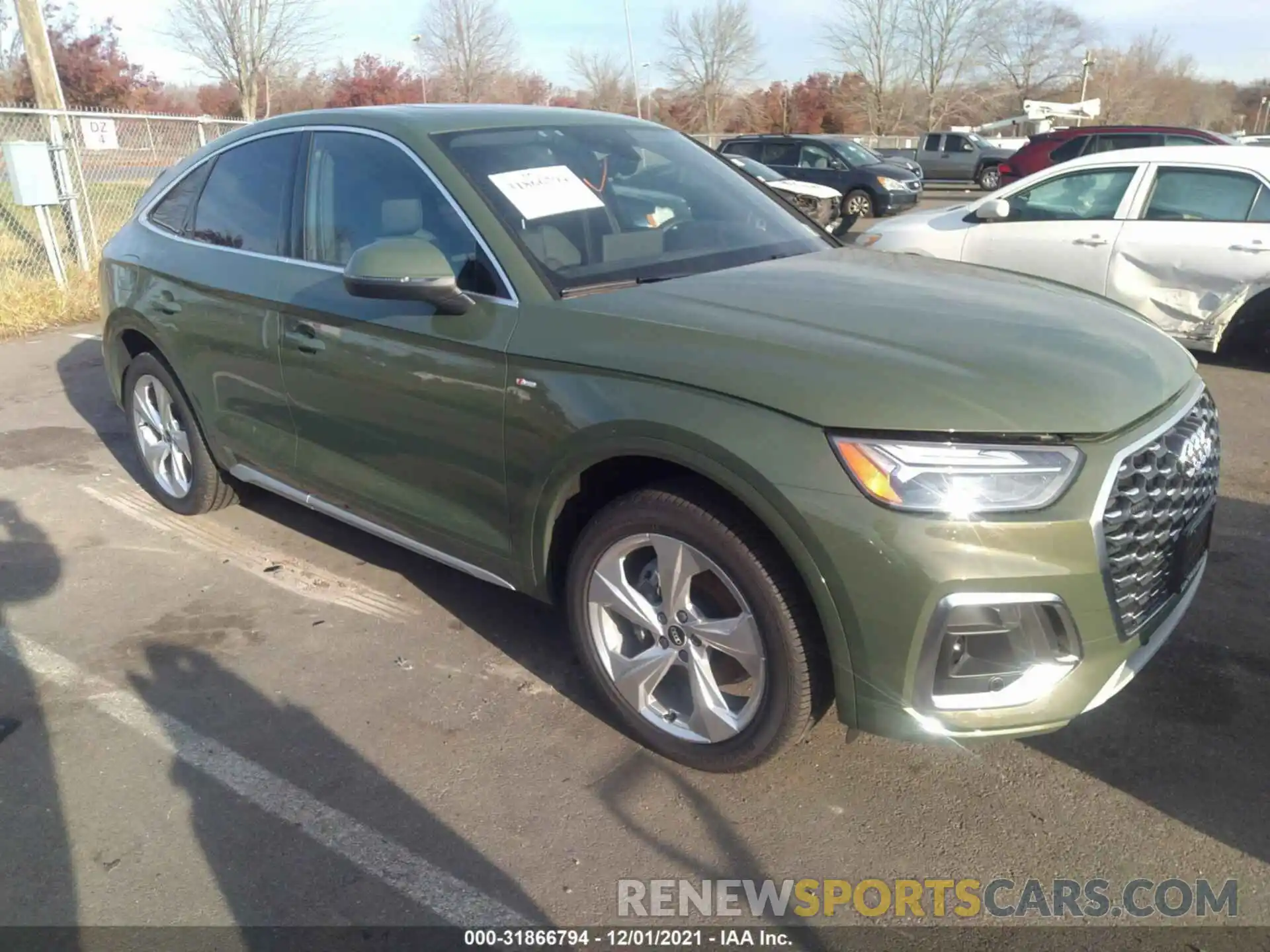 1 Photograph of a damaged car WA15AAFY8M2069786 AUDI Q5 SPORTBACK 2021