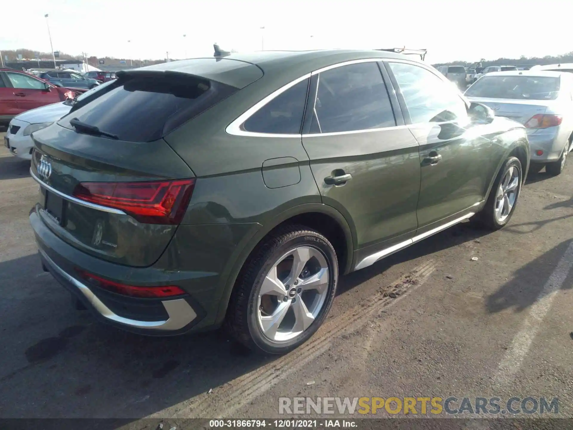 4 Фотография поврежденного автомобиля WA15AAFY8M2069786 AUDI Q5 SPORTBACK 2021