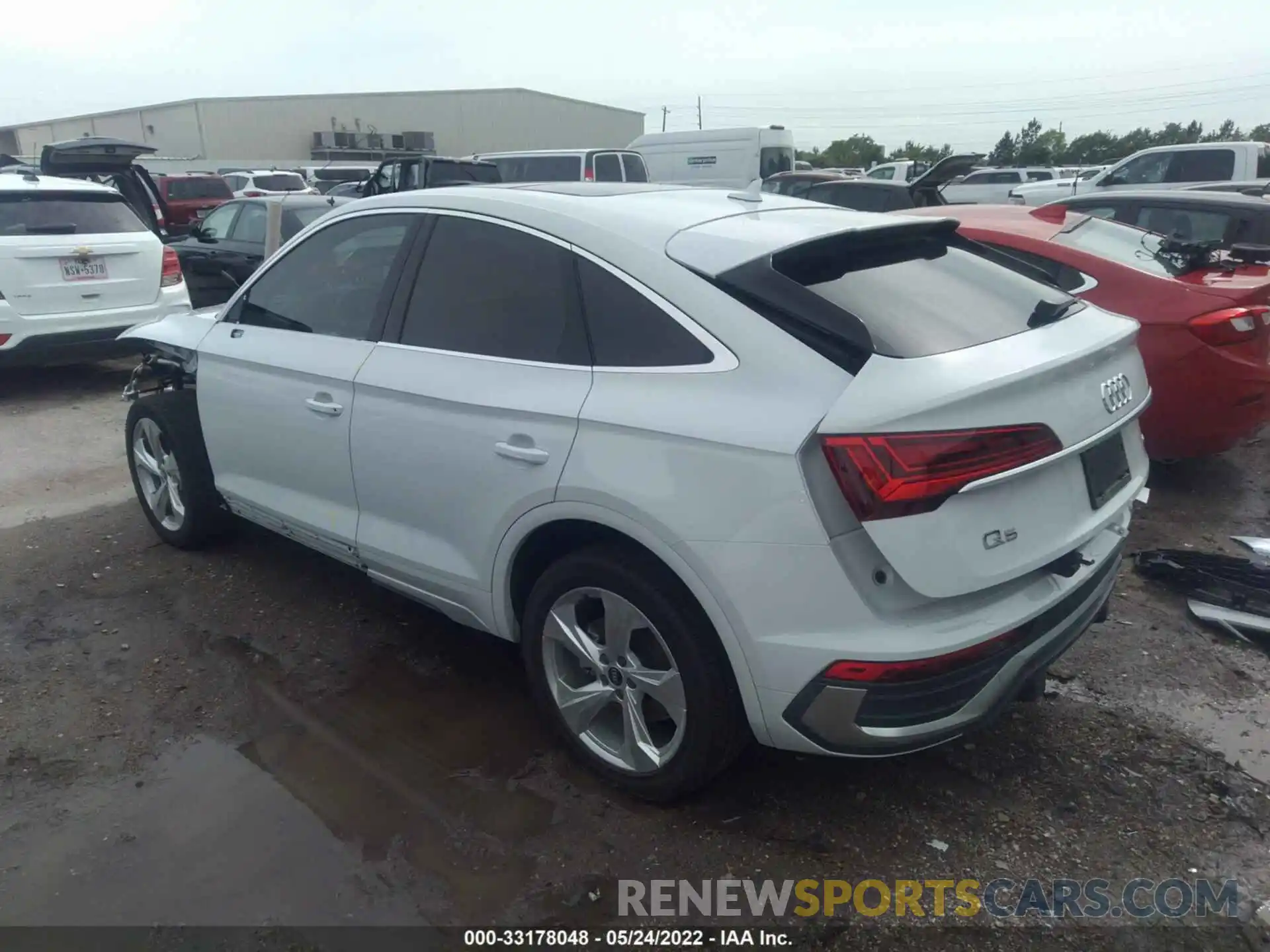 3 Photograph of a damaged car WA15AAFY9M2135309 AUDI Q5 SPORTBACK 2021