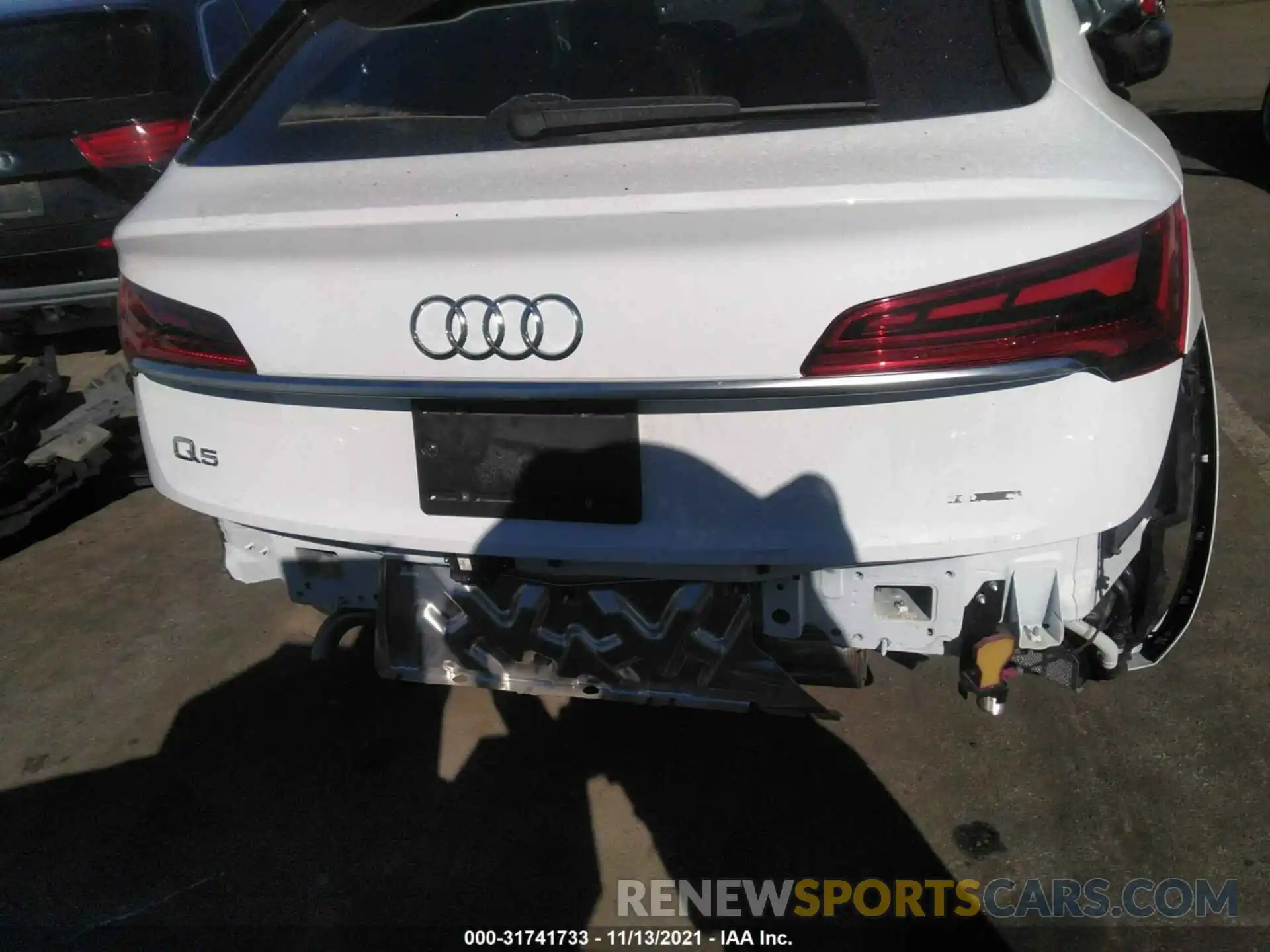 6 Photograph of a damaged car WA15AAFYXM2094737 AUDI Q5 SPORTBACK 2021