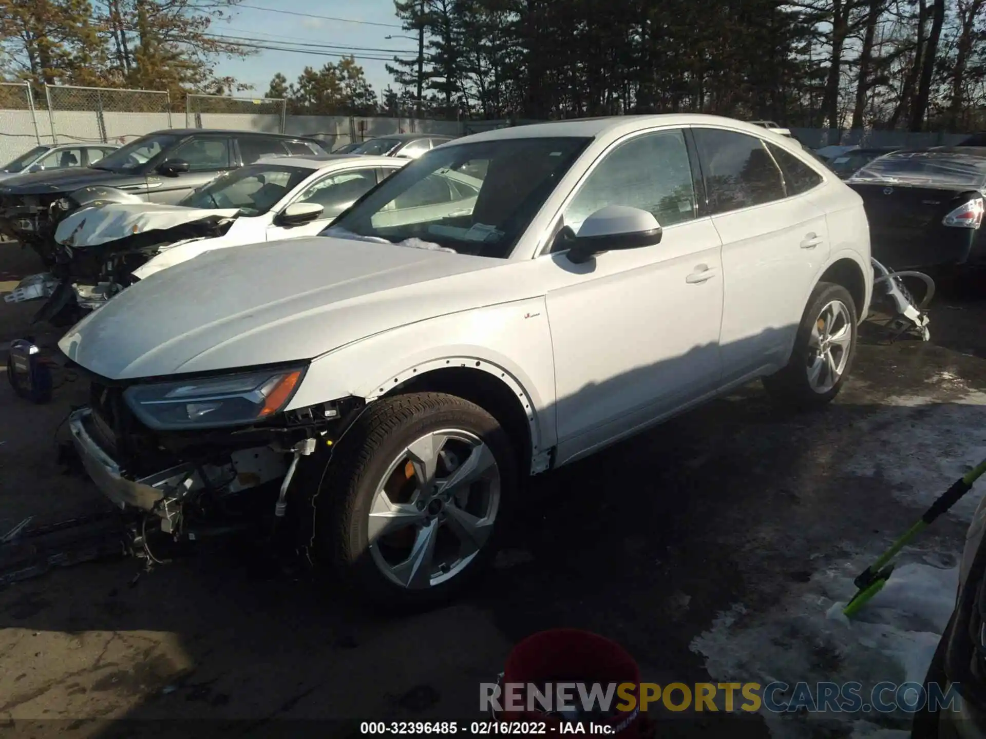 2 Photograph of a damaged car WA15AAFY5N2018991 AUDI Q5 SPORTBACK 2022