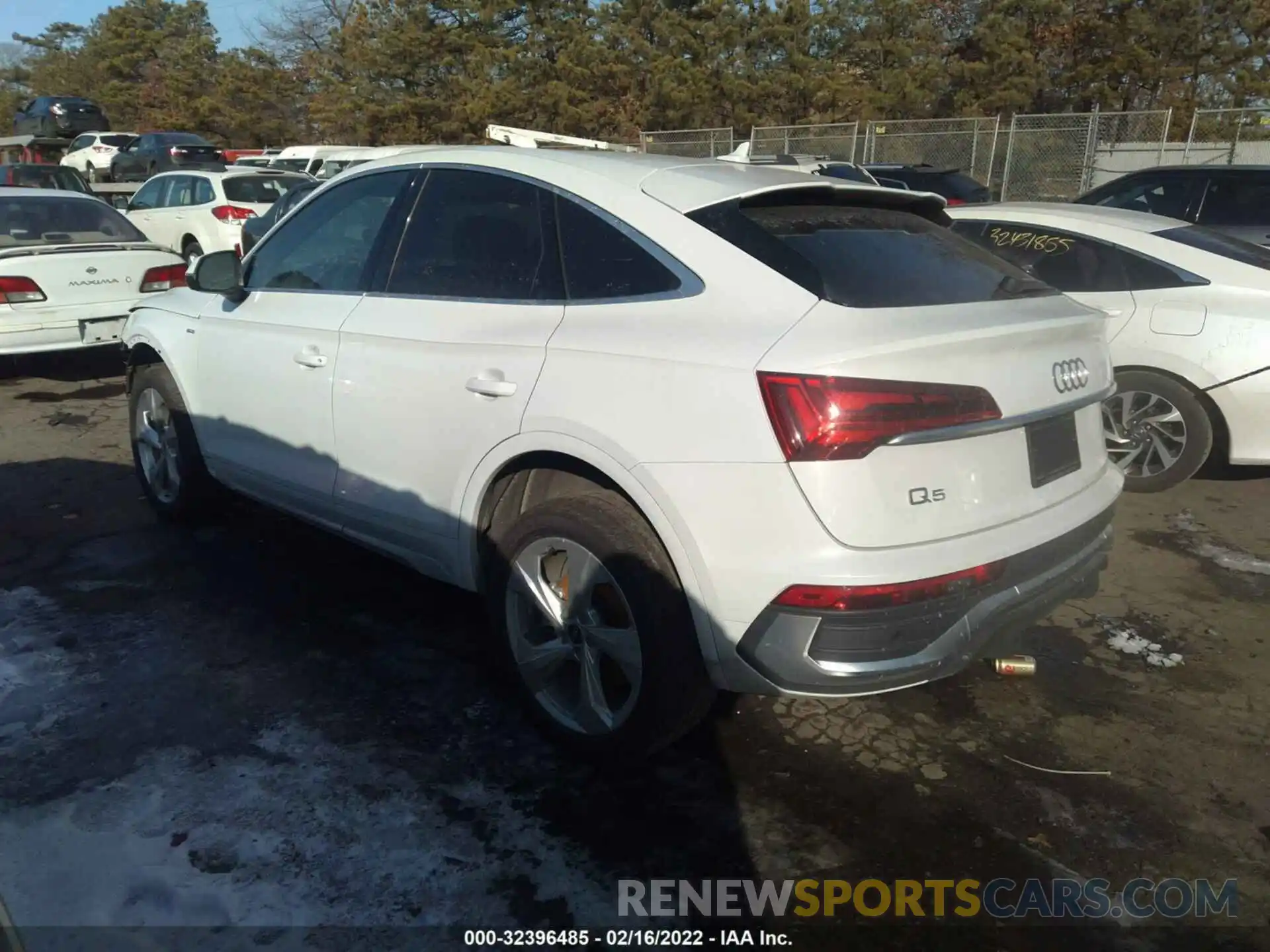 3 Photograph of a damaged car WA15AAFY5N2018991 AUDI Q5 SPORTBACK 2022