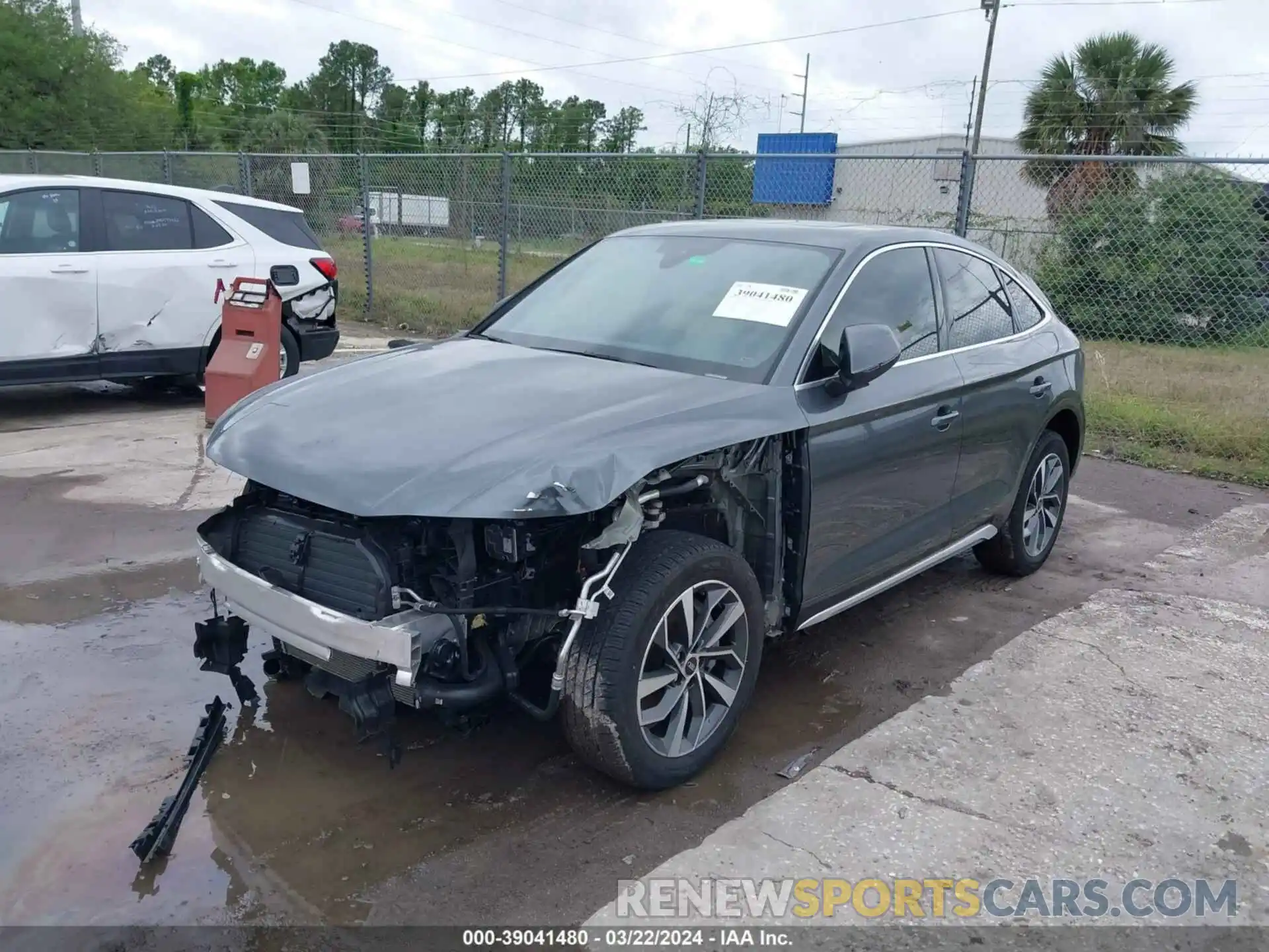 2 Photograph of a damaged car WA15AAFYXN2126295 AUDI Q5 SPORTBACK 2022